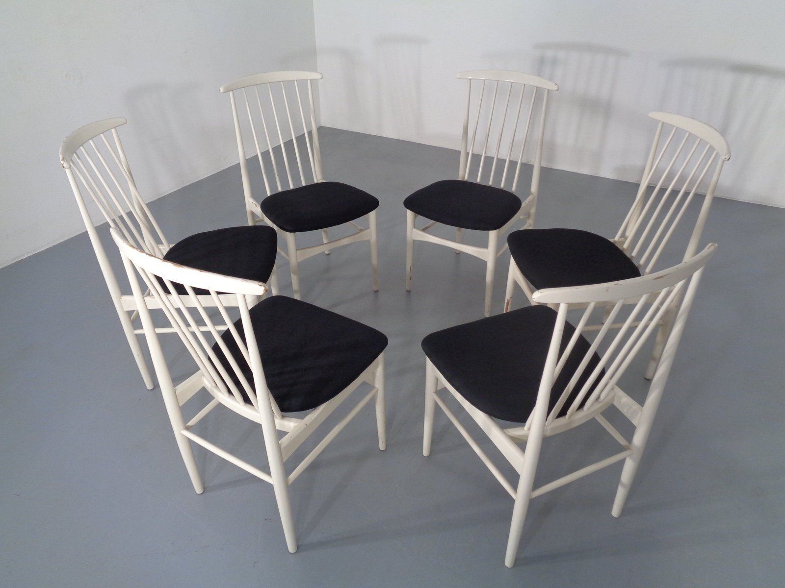German Dining Chairs From Ernst Martin Dettinger, 1960s, Set Of 6