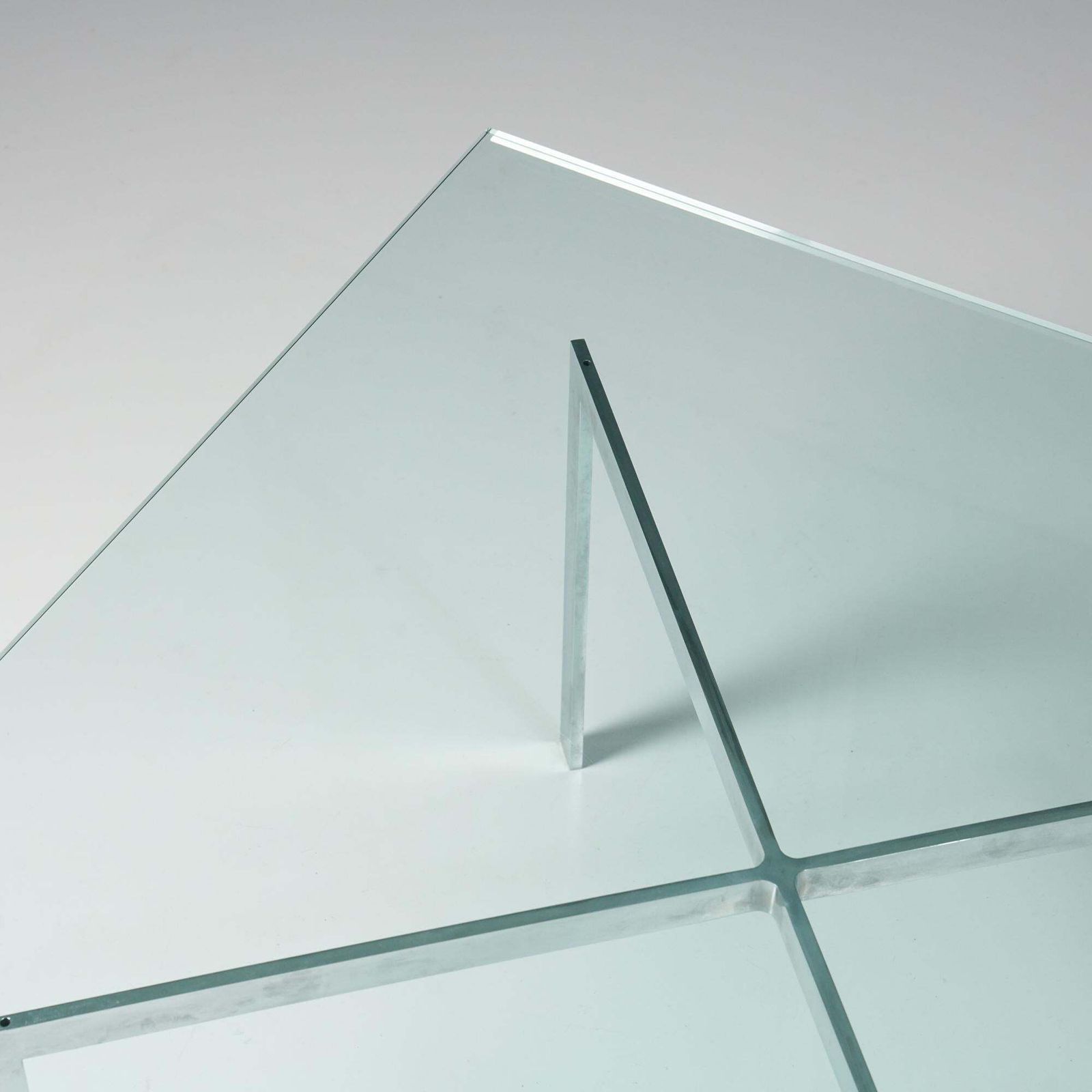 Model 252 Barcelona Coffee Table, Ludwig Mies Van Der Rohe, Knoll, Early 2000s photo for sale
