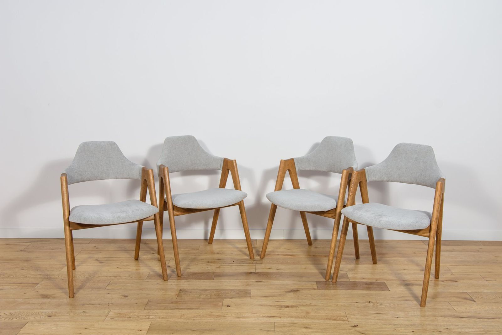 Compass Dining Chairs By Kai Kristiansen For Sva Møbler, 1960s, Set Of 4 photo furniture