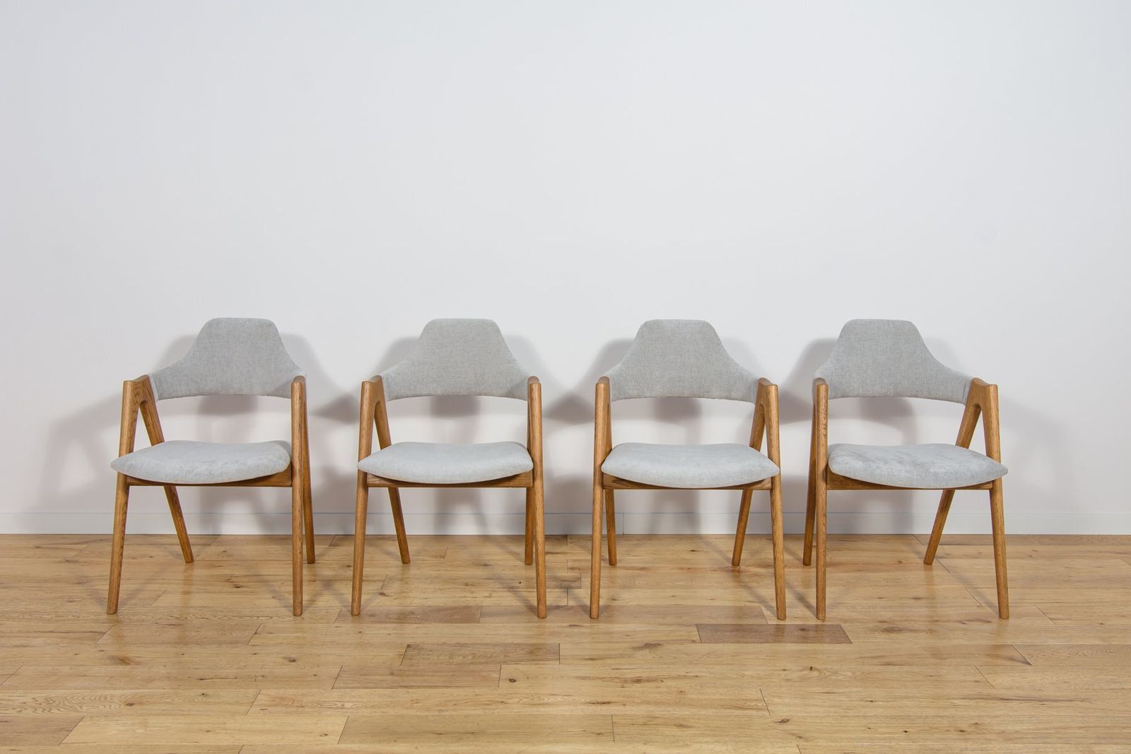 Compass Dining Chairs By Kai Kristiansen For Sva Møbler, 1960s, Set Of 4 photo for sale