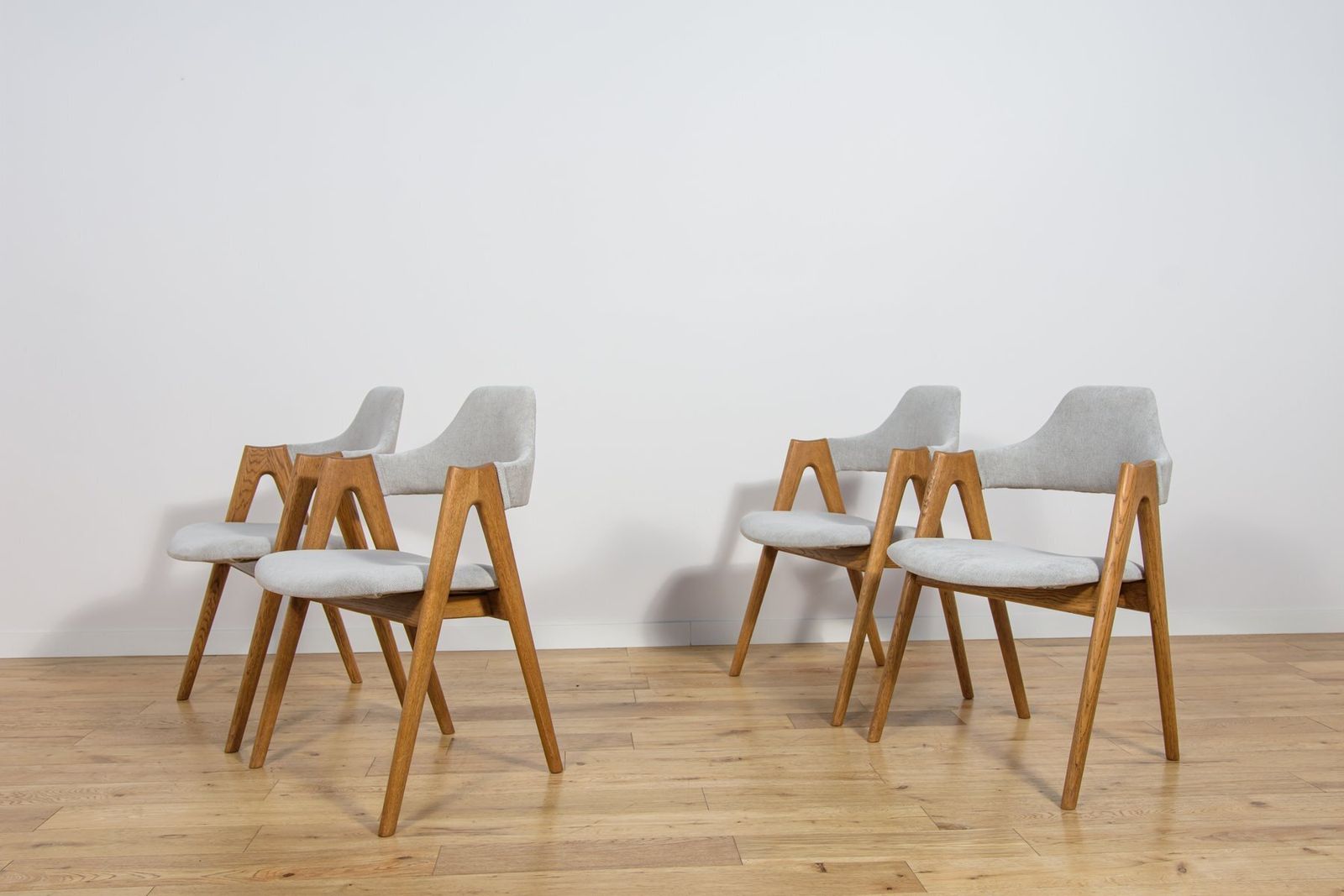 Compass Dining Chairs By Kai Kristiansen For Sva Møbler, 1960s, Set Of 4 photo 3244.0