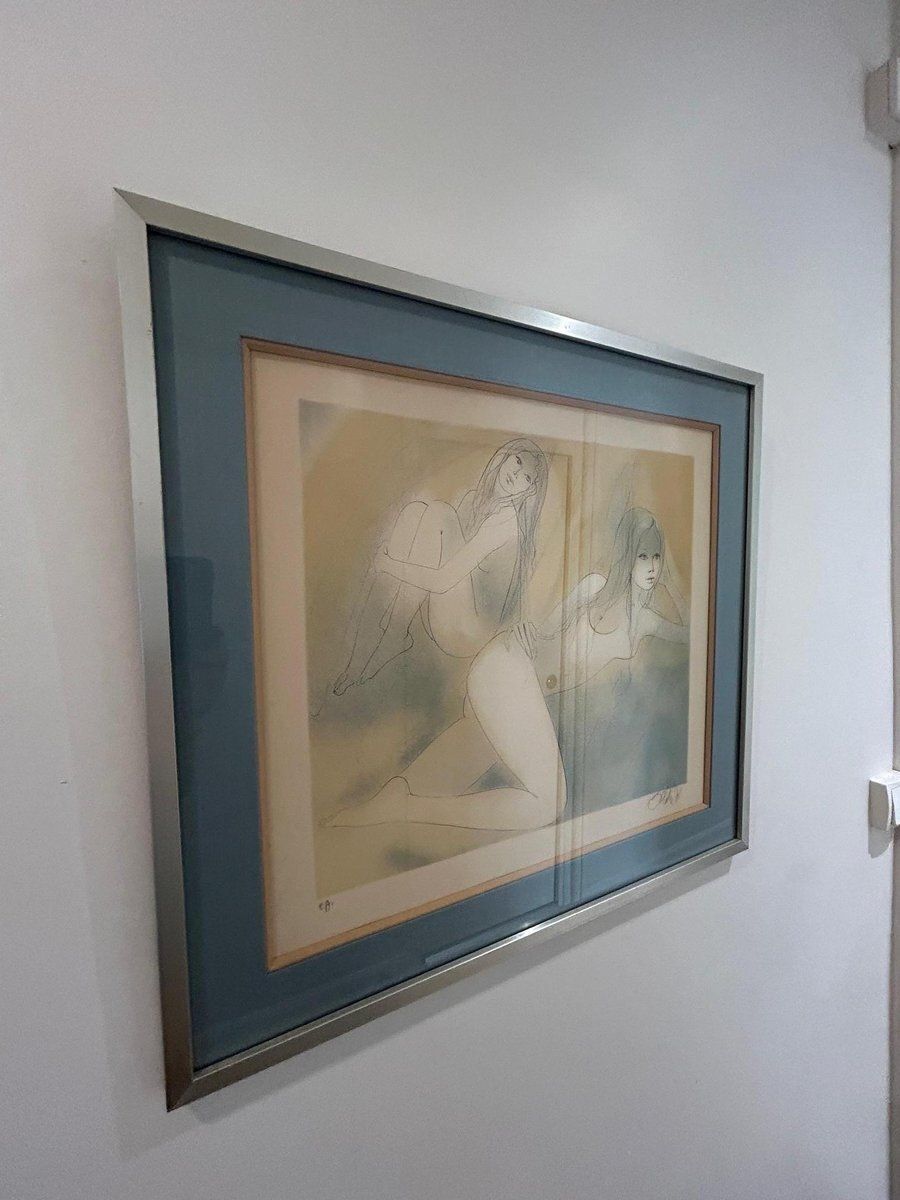 Jean Baptiste Valadié, Nudes, Artist's Proof, 1980s, Lithograph photo for sale