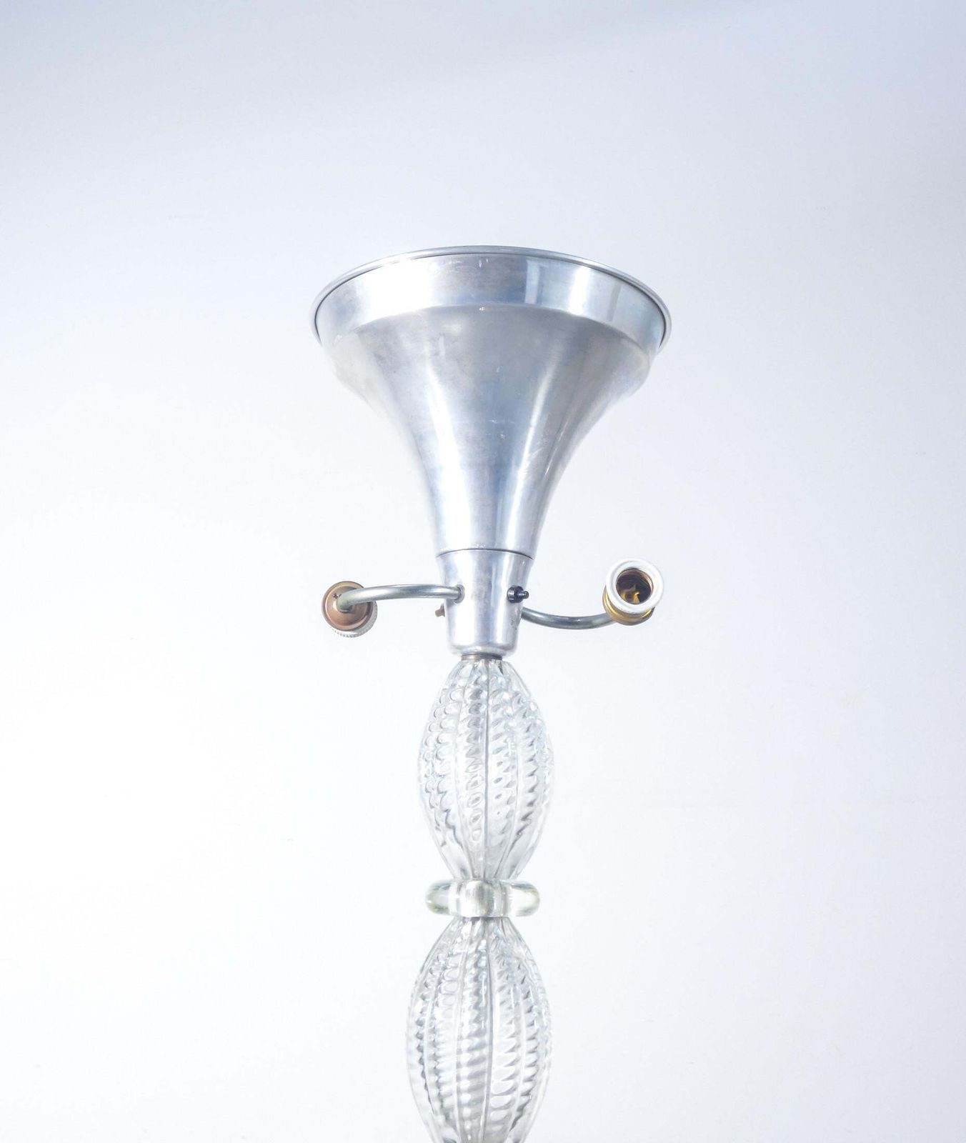 Barovier & Toso Three Lumen Blown Glass Floor Lamp. Murano, 40s photo 1766.0