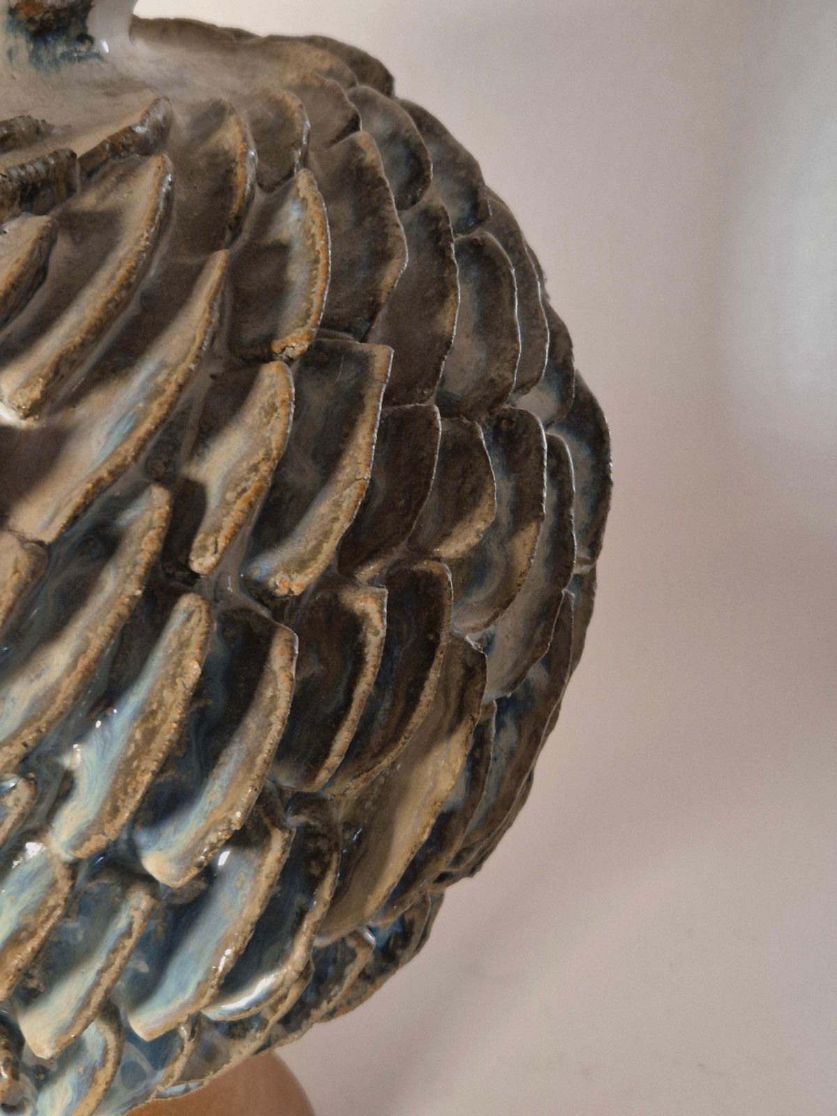 Scandinavian Modern Large Ceramic / Stoneware Vase By Josef Simon, Sweden 1960s. photo 2532.0
