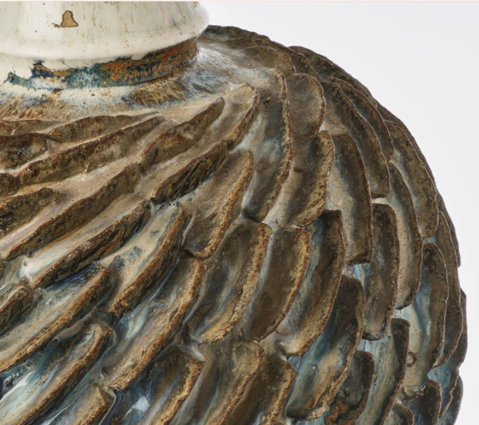Scandinavian Modern Large Ceramic / Stoneware Vase By Josef Simon, Sweden 1960s. photo vinterior