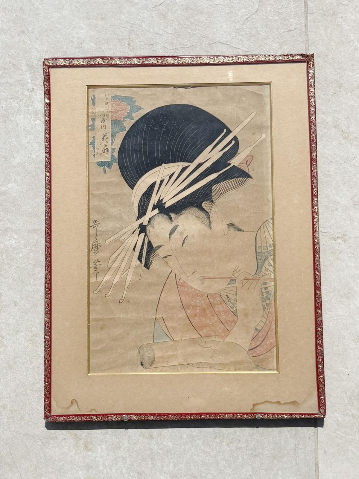 Japanese Engraving, Japan, 19th Century photo furniture