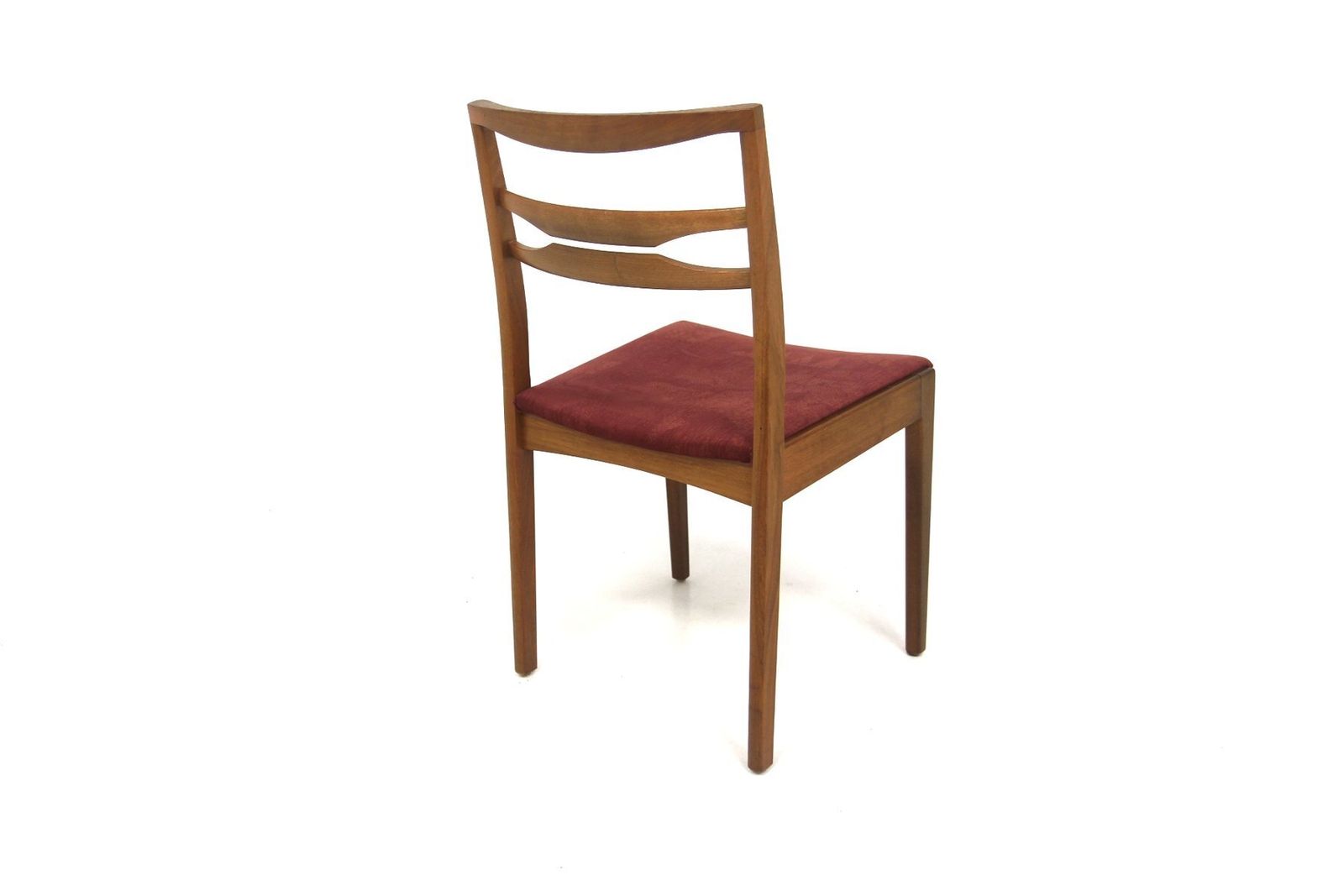 Chaises scandinaves en noyer, Suède, 1960, lot de 4 photo Mobilier