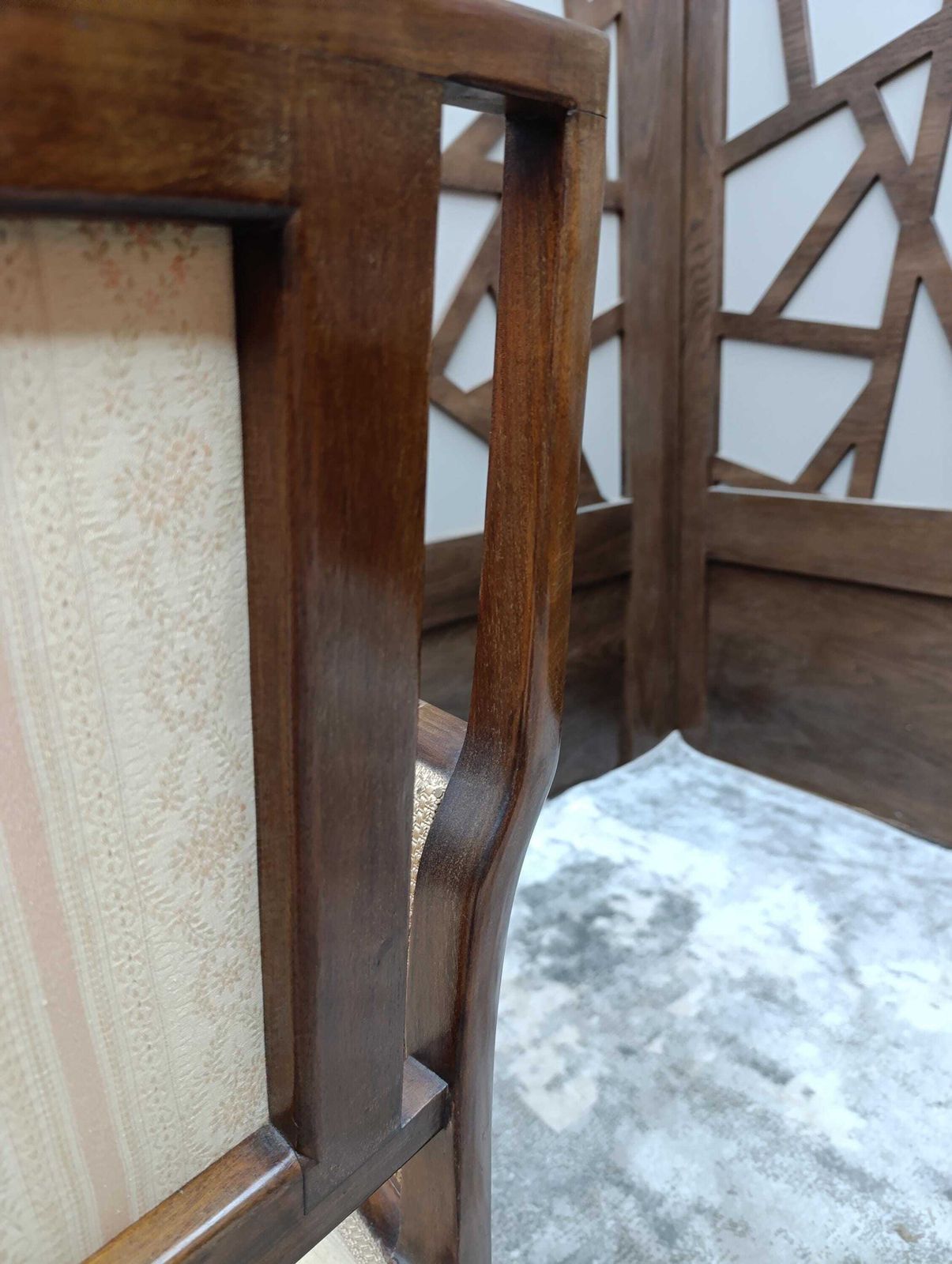 Edwardian Mahogany Salon Suite | Mother Of Pearl Inlay | Early 20th Century photo 1100.0