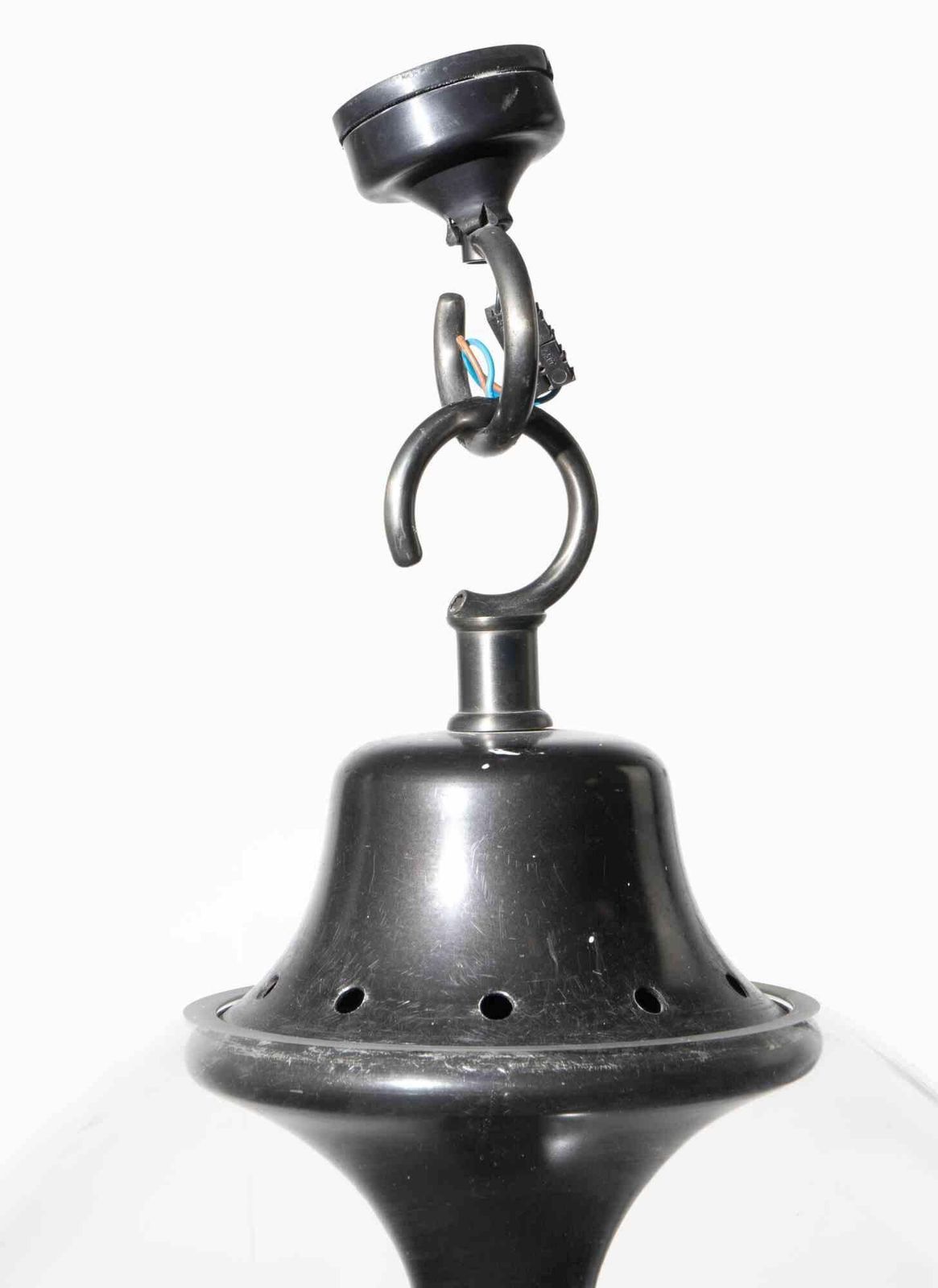 Vintage Chandelier Lamp Model Ls10 For Azucena   Italy 1960s photo for sale
