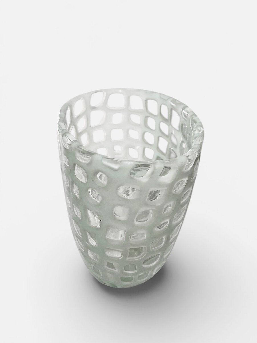 Murano Glass Vase By Tobia Scarpa For Venini, 1960s photo furniture