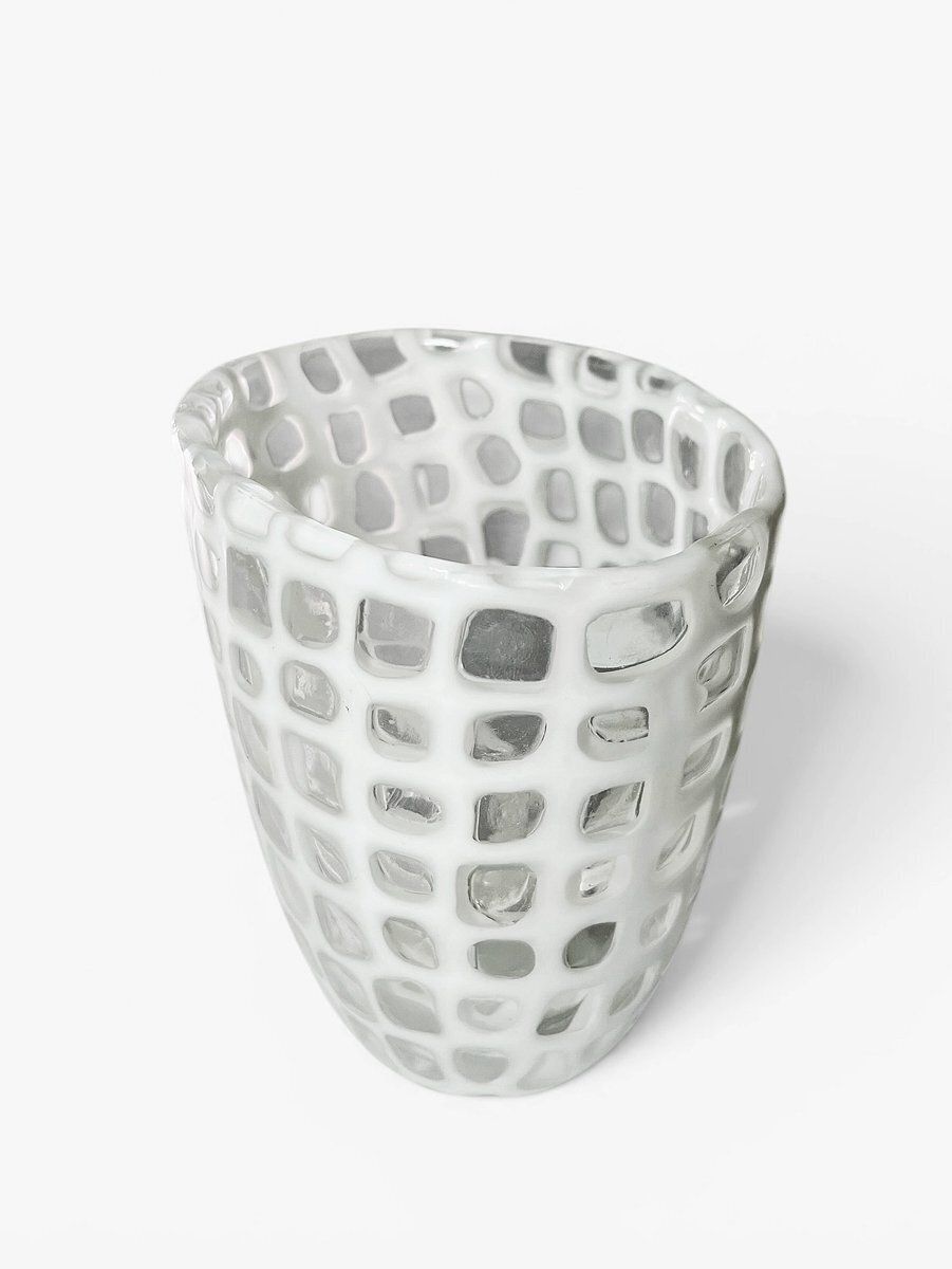 Murano Glass Vase By Tobia Scarpa For Venini, 1960s photo for sale