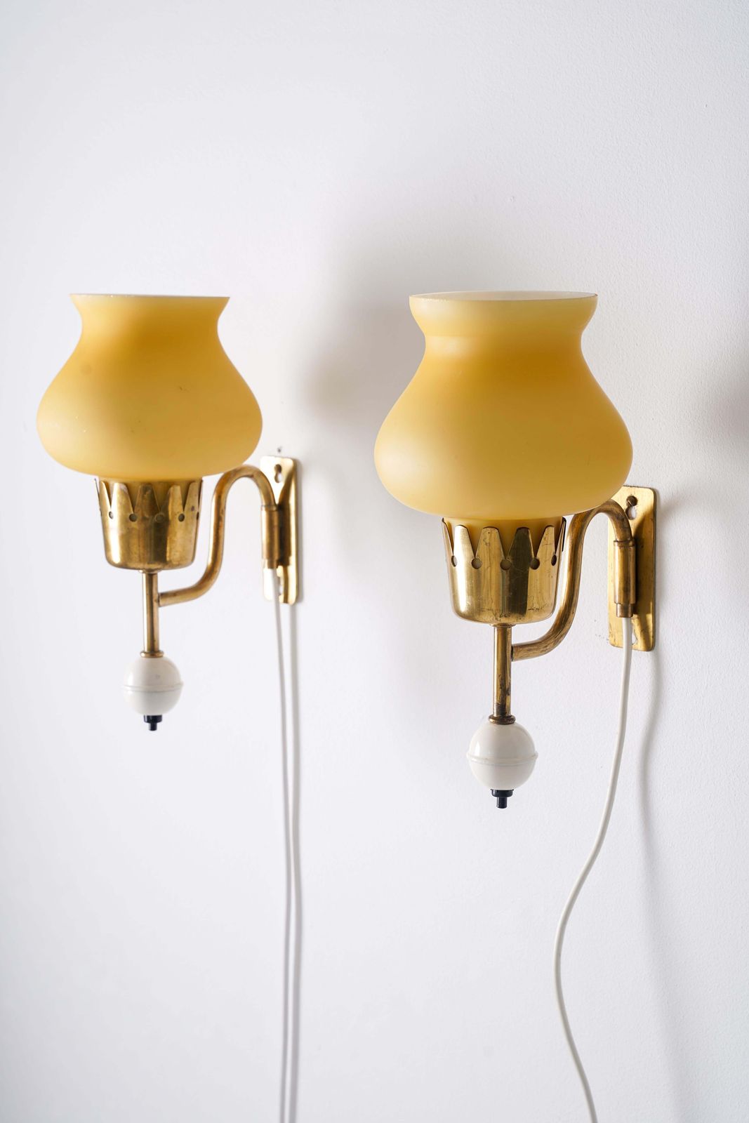Wall Lamps By Erik Tidstrand For Nordiska Kompaniet (Nk), Sweden, 1950s photo furniture
