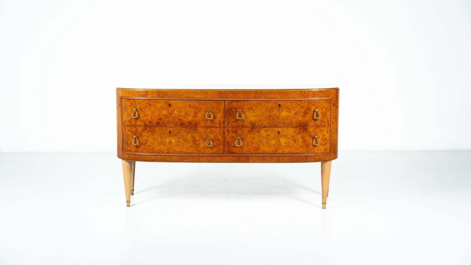 Mid Century Chest Of Drawers Attributed To Paolo Buffa, Italy, 1950s photo furniture