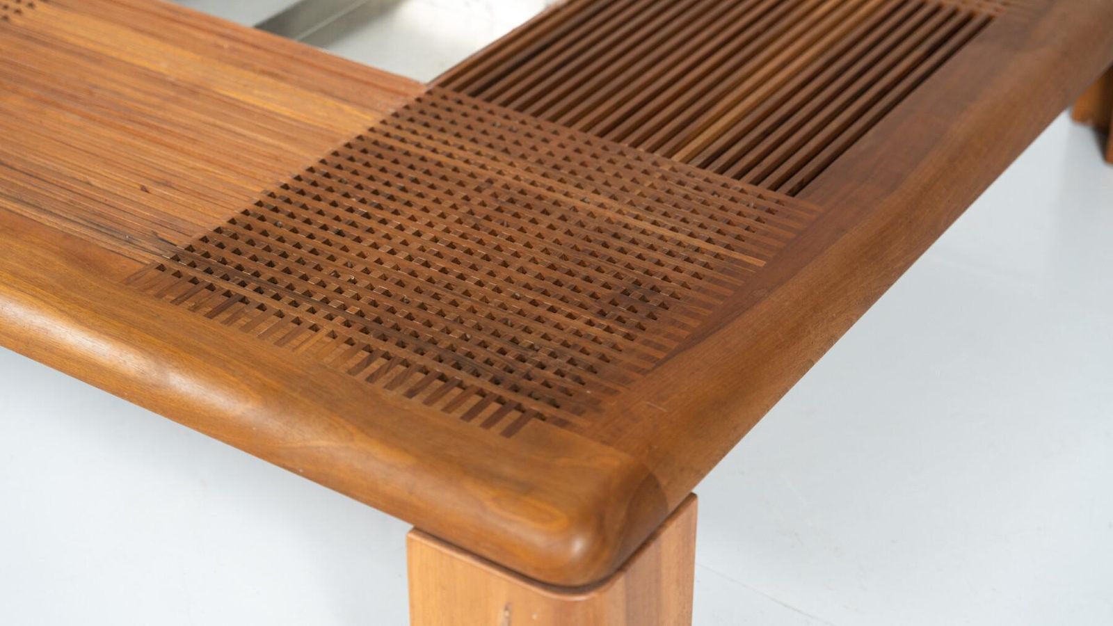 Mid Century Modern Large Italian Coffee Table By Silvio Coppola, 1970s photo vinterior