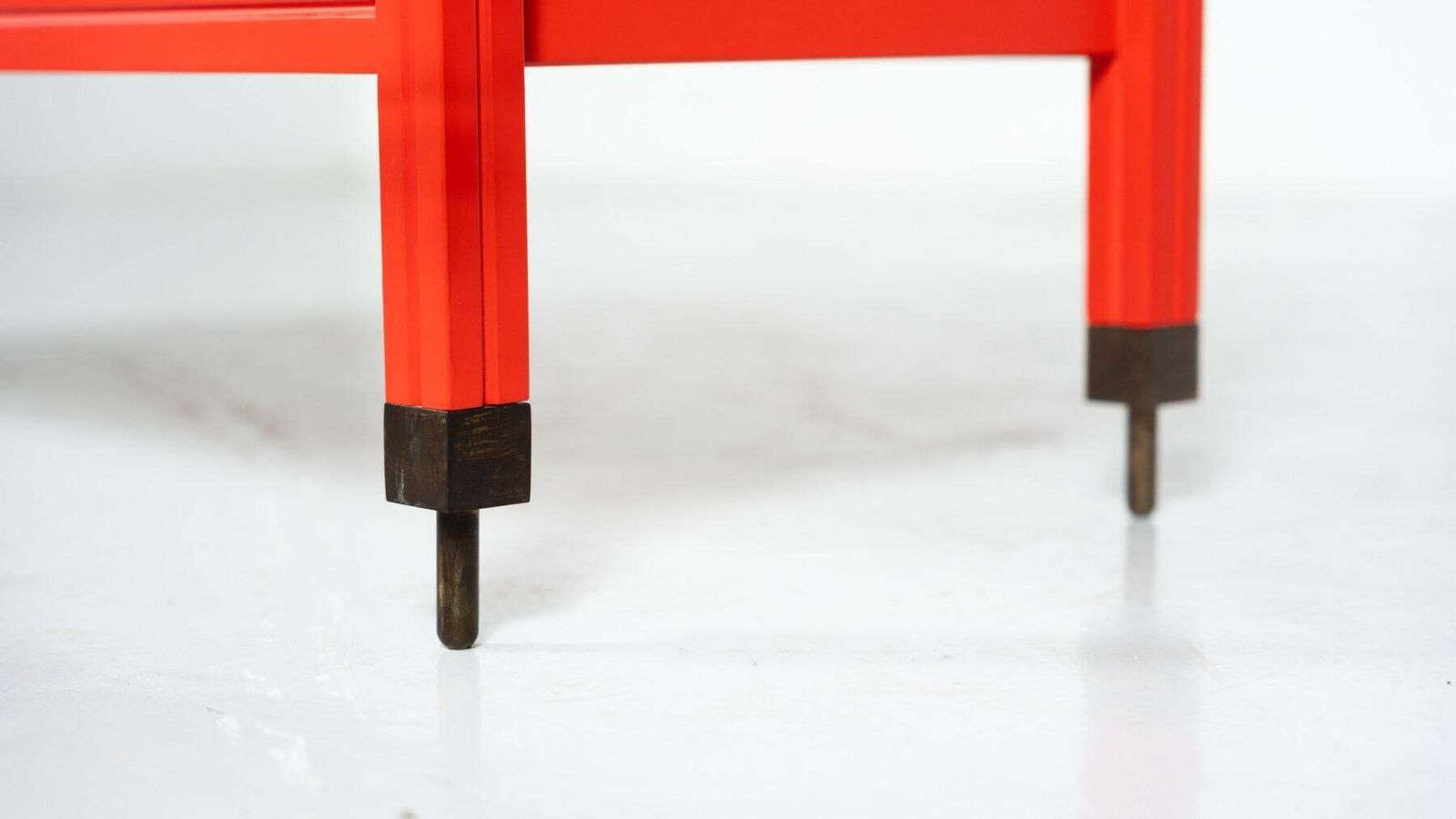 Red Chest Of Drawers By Carlo De Carli, Italy, 1960s photo buy