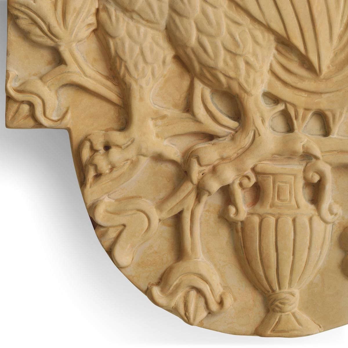 Wall Object Set Of Two In Sand Finish Inspired By Salerno Relief photo Art