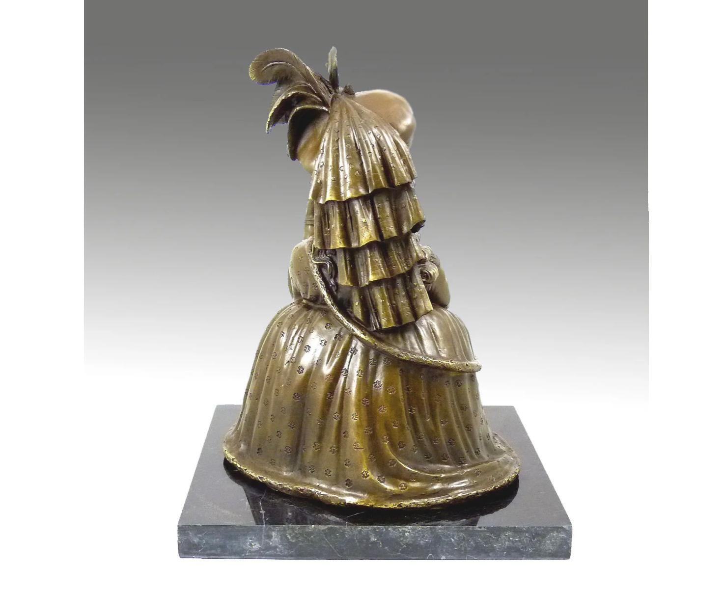 Marie Antoinette Sculpture In Bronze, Contemporary Style, 20th Century photo Art