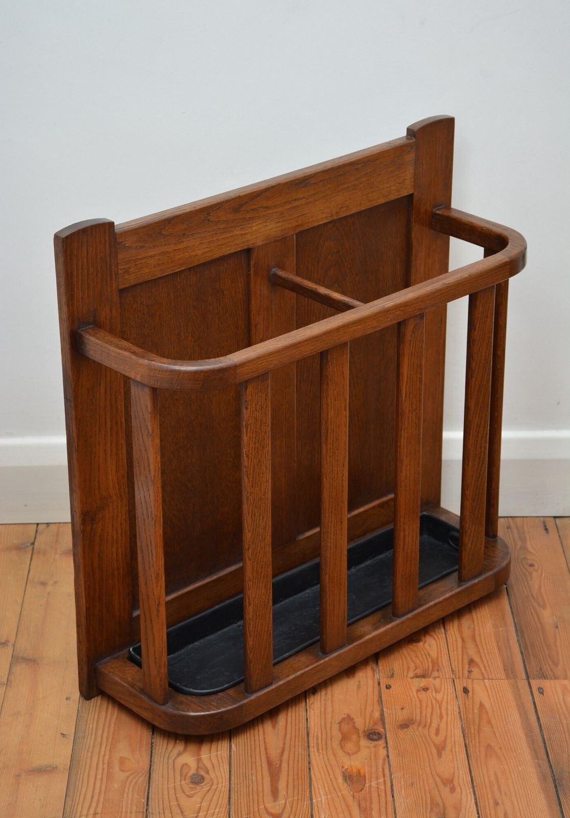Country House Umbrella Stand In Oak photo for sale