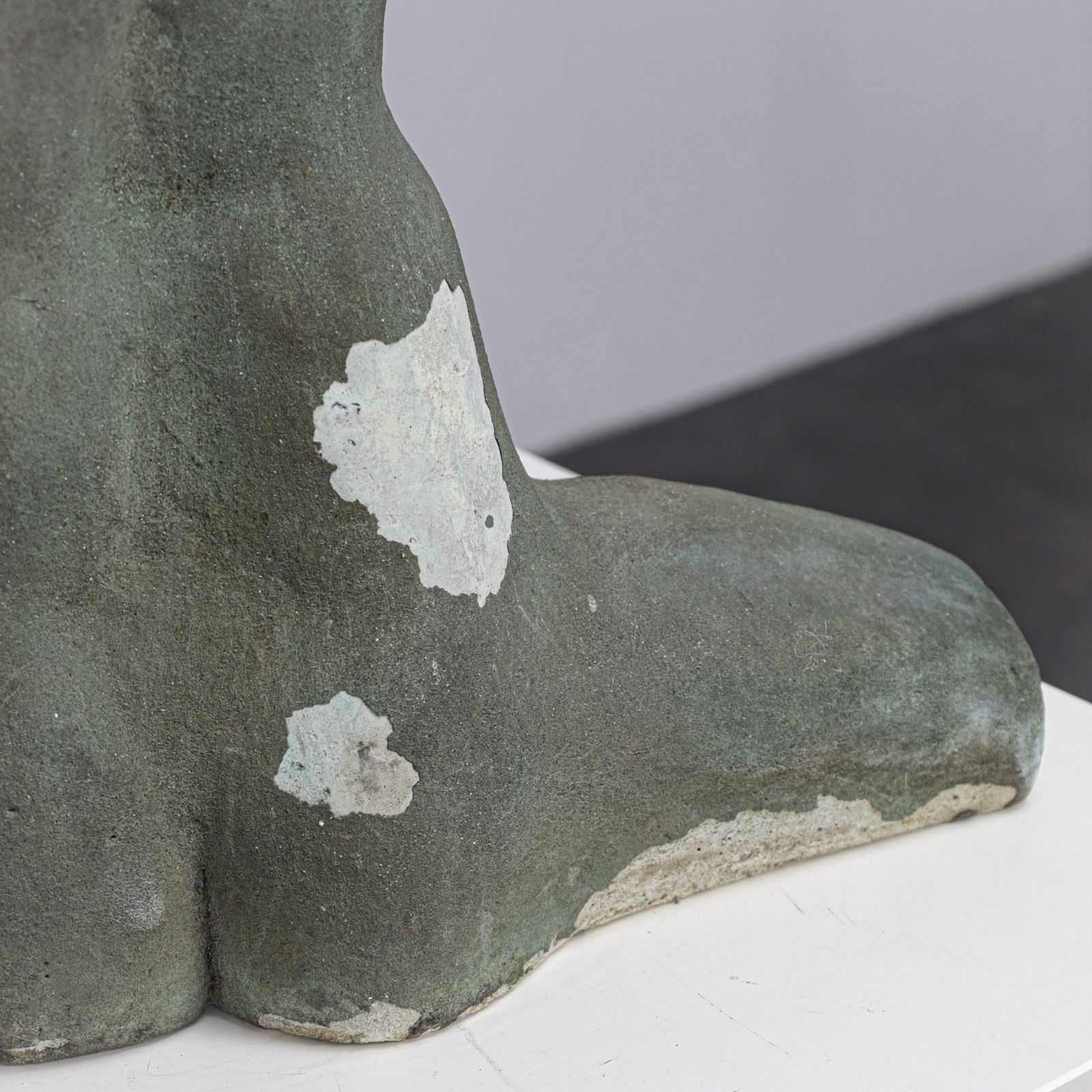 photo furniture Concrete Female Torso Sculpture By Francine Govers, Netherlands, 1990s