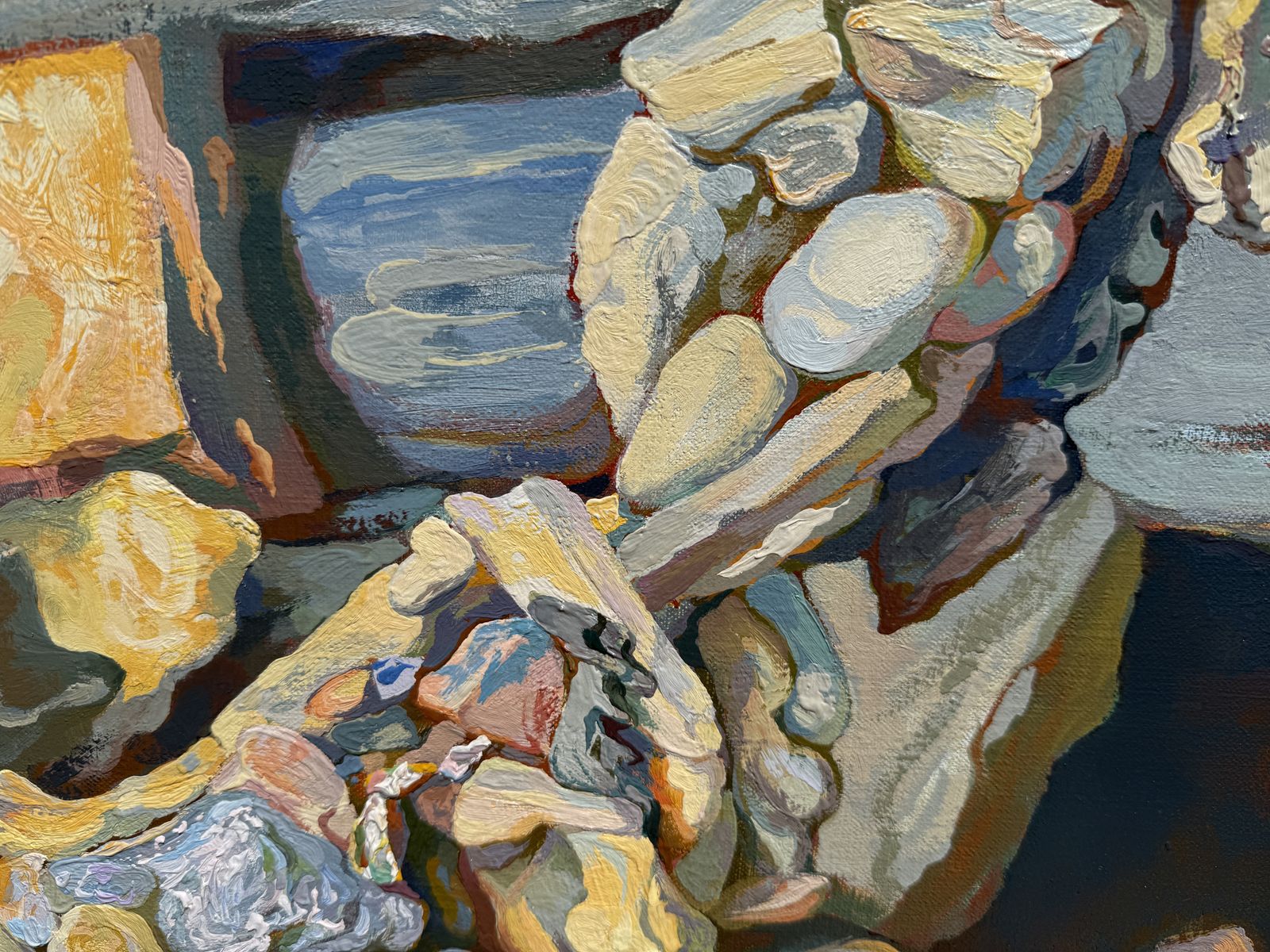 Antoni Pitxot, grande composition surréaliste, cercle Dalí, peinture à l'huile catalane, 1987 photo for sale