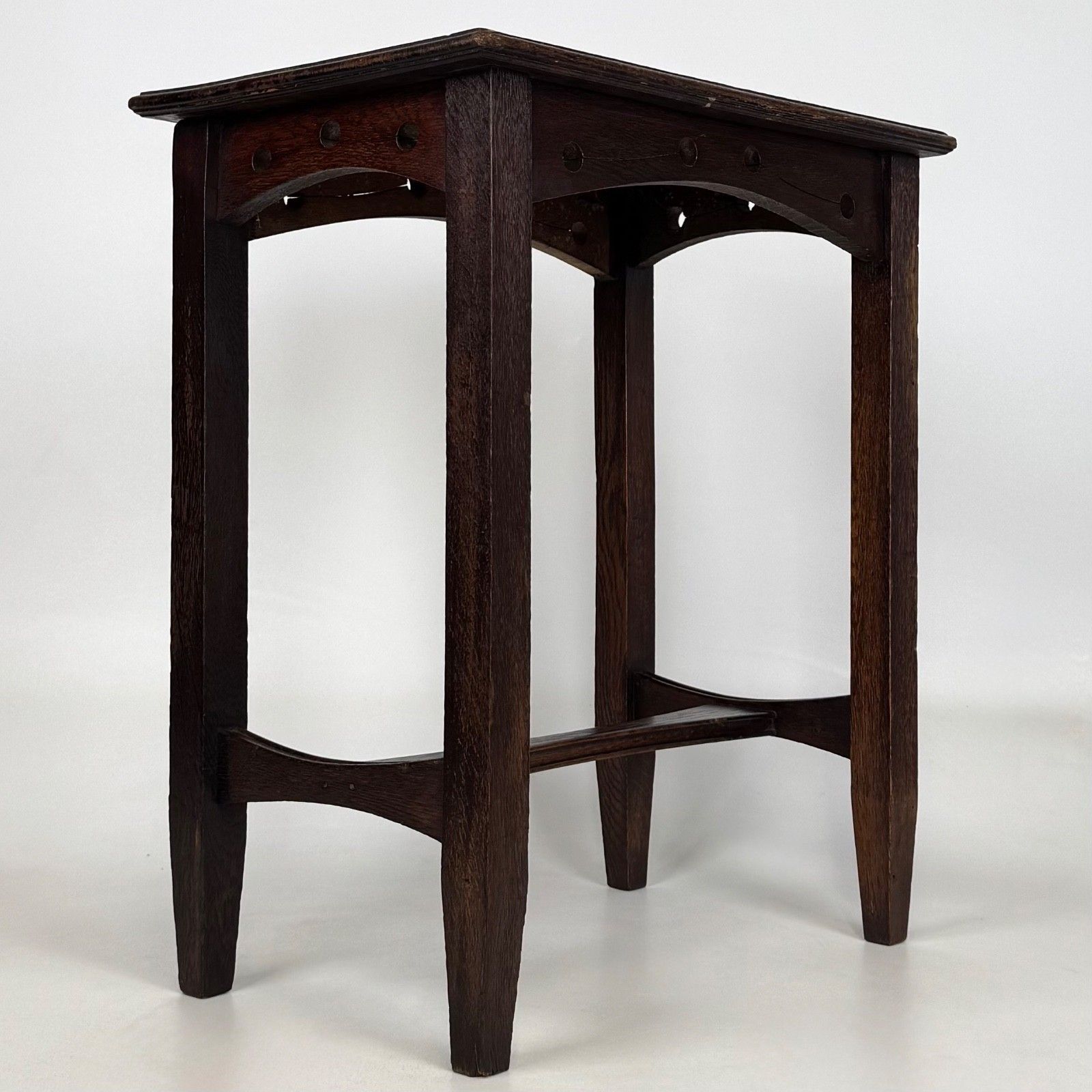 Antique 20th Century Edwardian Side Table In Oak ( Af 5535 ) photo Furniture
