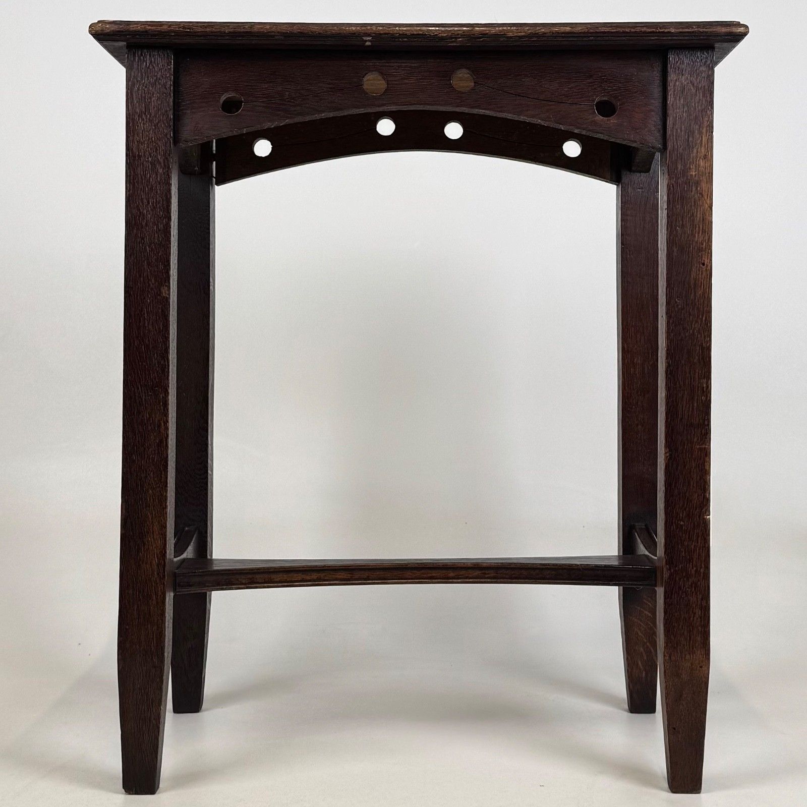 Antique 20th Century Edwardian Side Table In Oak ( Af 5535 ) photo 295.0