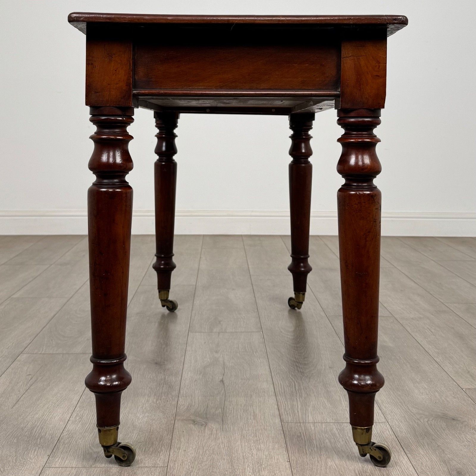 Antique 19th Century Victorian Writing Table In Mahogany ( Af 5566 ) photo buy