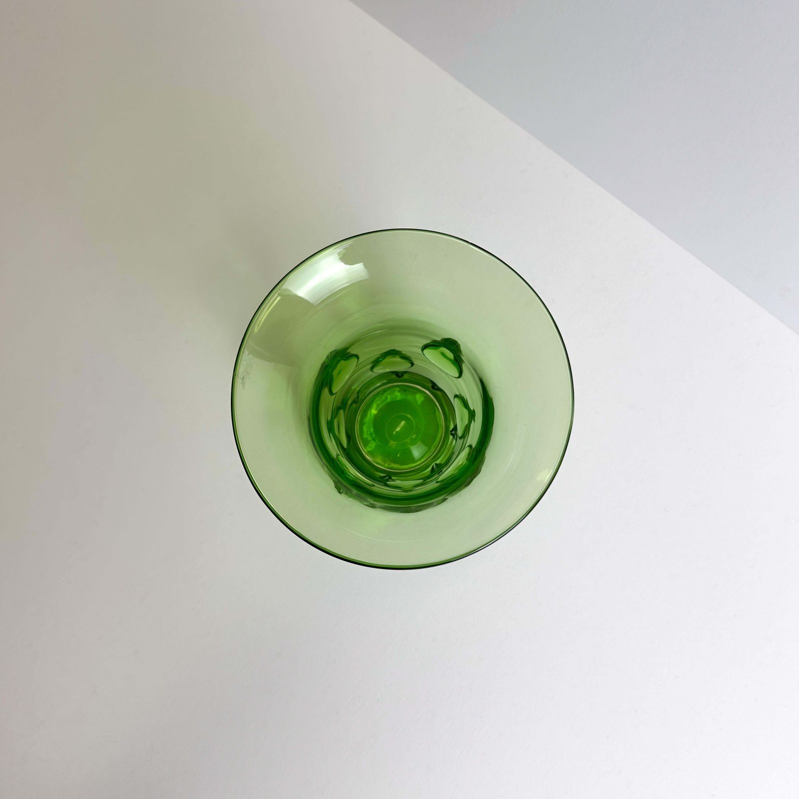 Art Deco Green Glass Vase By Wolfgang Von Wersin, Austria, 1924 photo 350.0