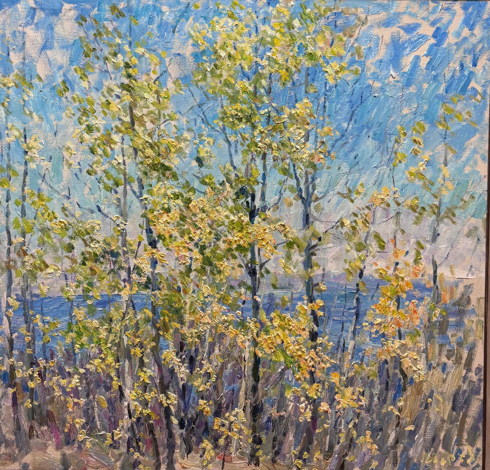 Georgy Moroz Autumn , Oil On Canvas photo Art