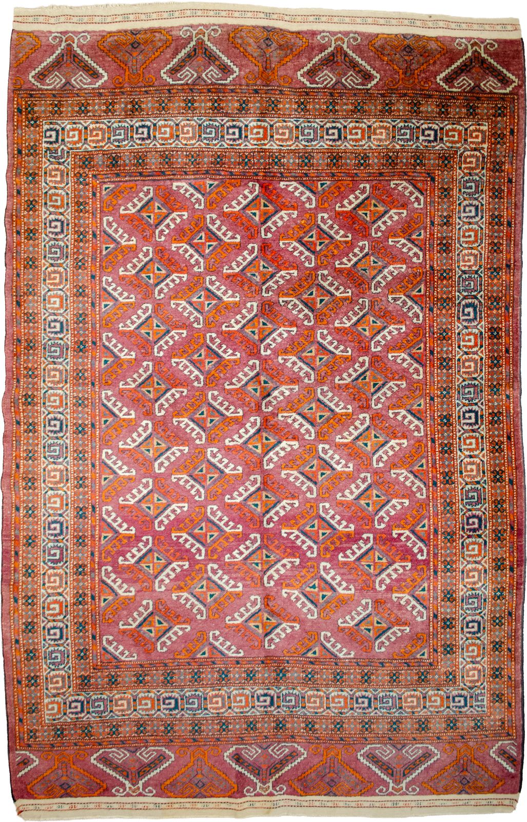 Antique Yamout Rug 190x130cm, 1920s