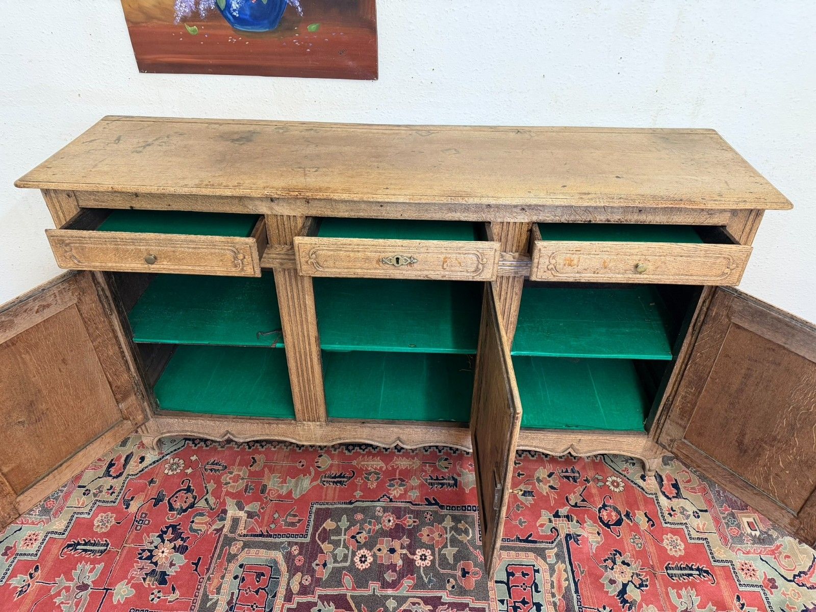 photo furniture Quality Antique French Oak Dresser/Sidebaord/Cupboard Circa 1840