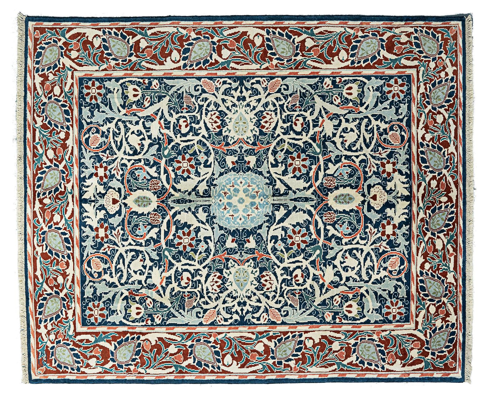 Hand Knotted William Morris Holland Park Carpet 289x249cm photo 7260.0