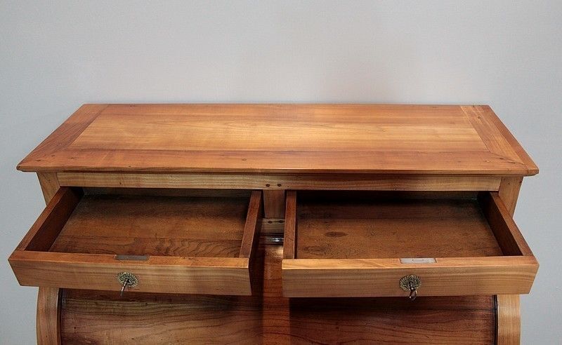 Empire Office Commode Bureau Cherry 19h photo for sale