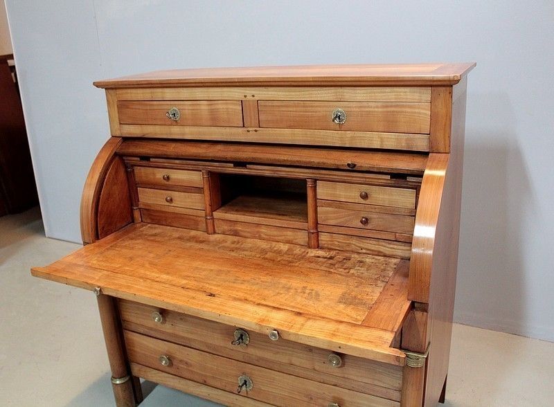 photo furniture Empire Office Commode Bureau Cherry 19h
