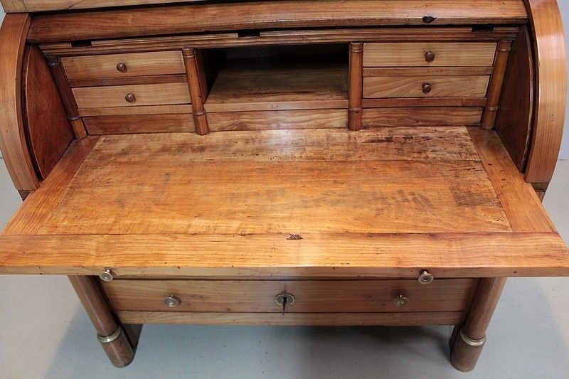 Furniture Empire Office Commode Bureau Cherry 19h photo