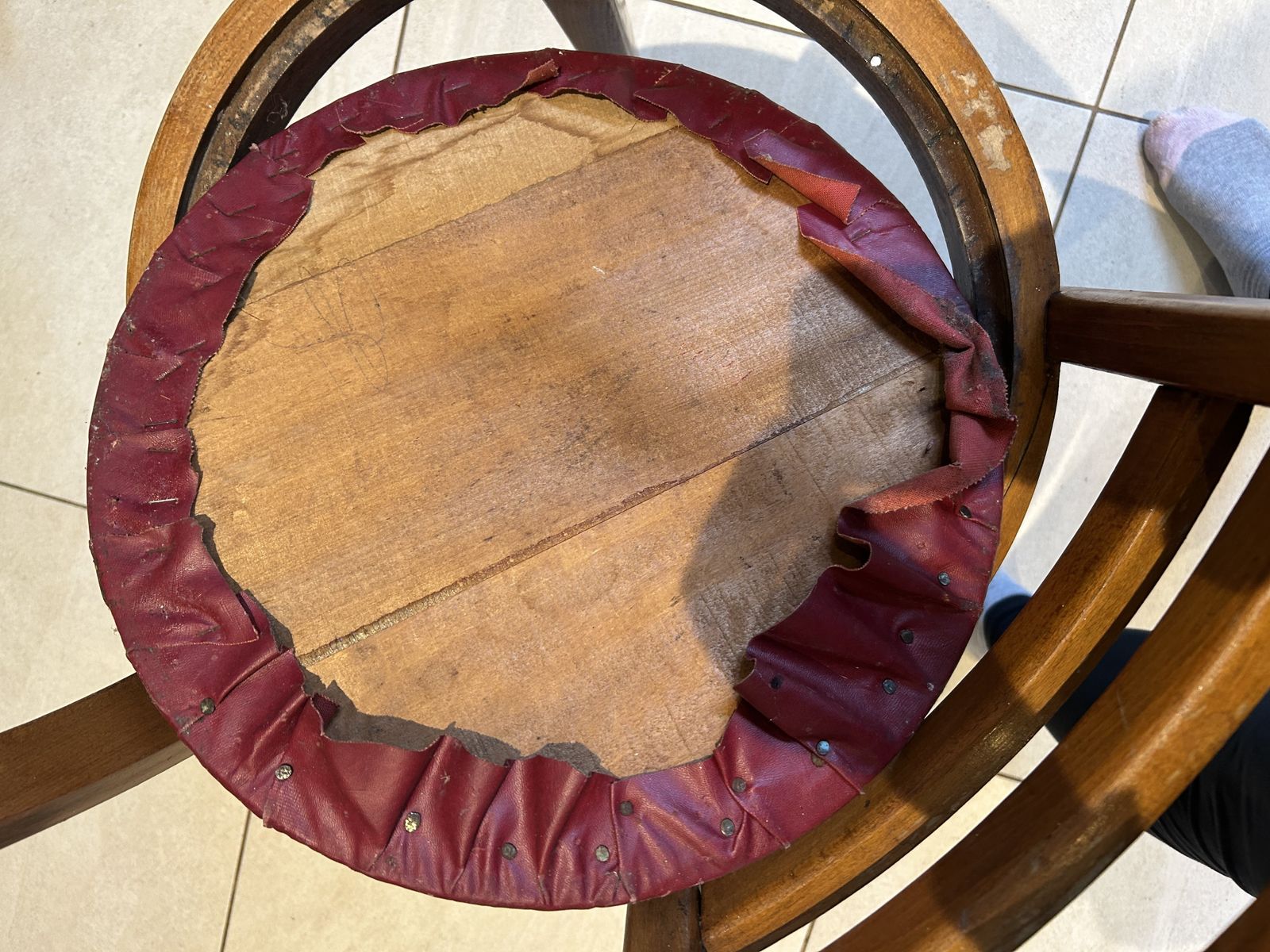 Two Bentwood Chairs Stamped W Birch 1941 photo 200.0