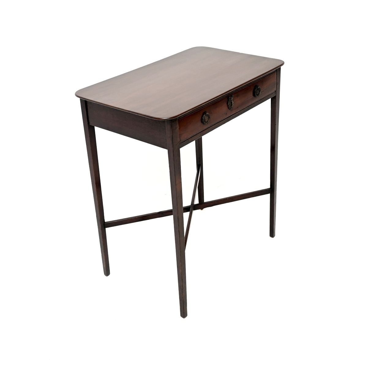 photo furniture Antique Georgian Period Mahogany Side Table