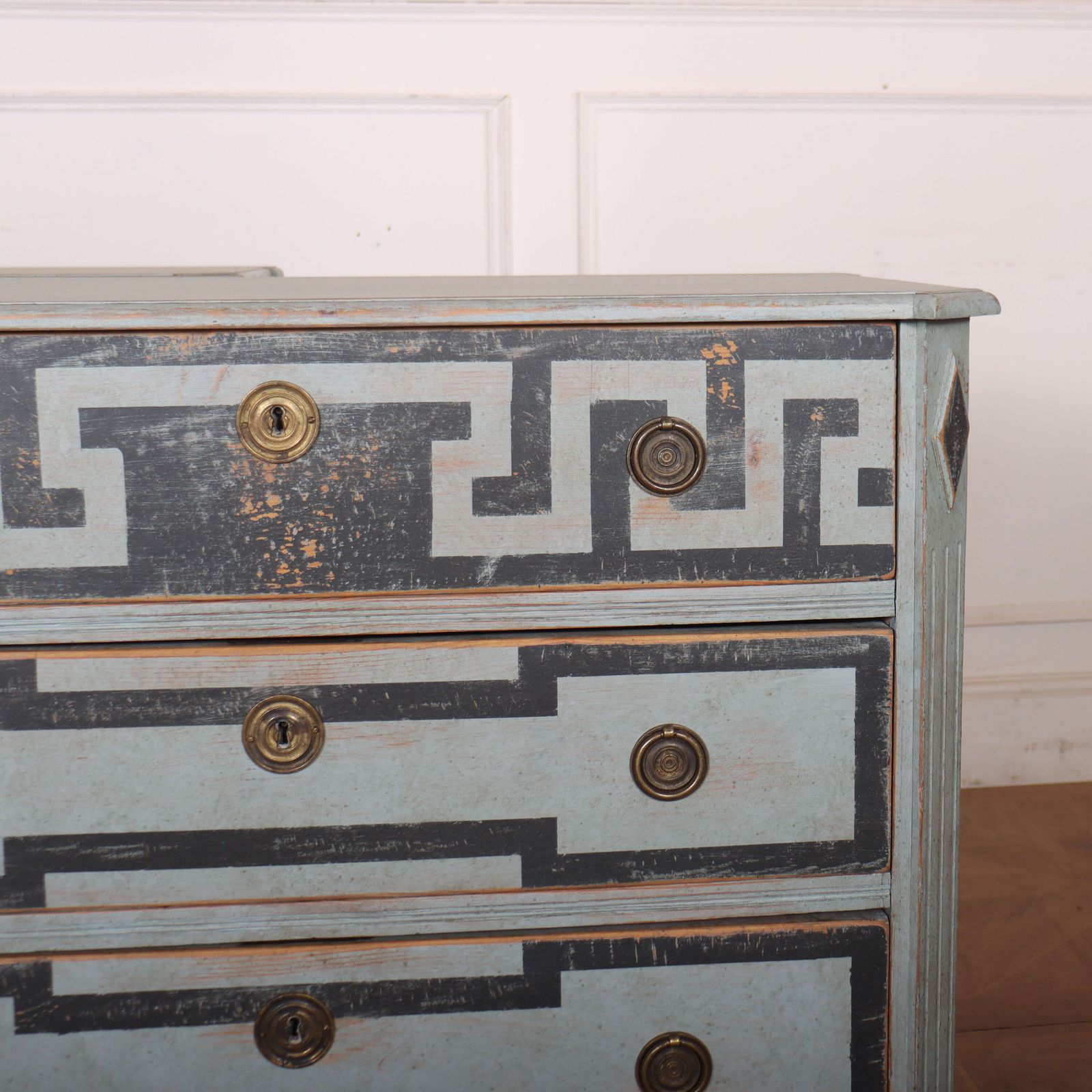 Pair Of Swedish Painted Commodes photo furniture