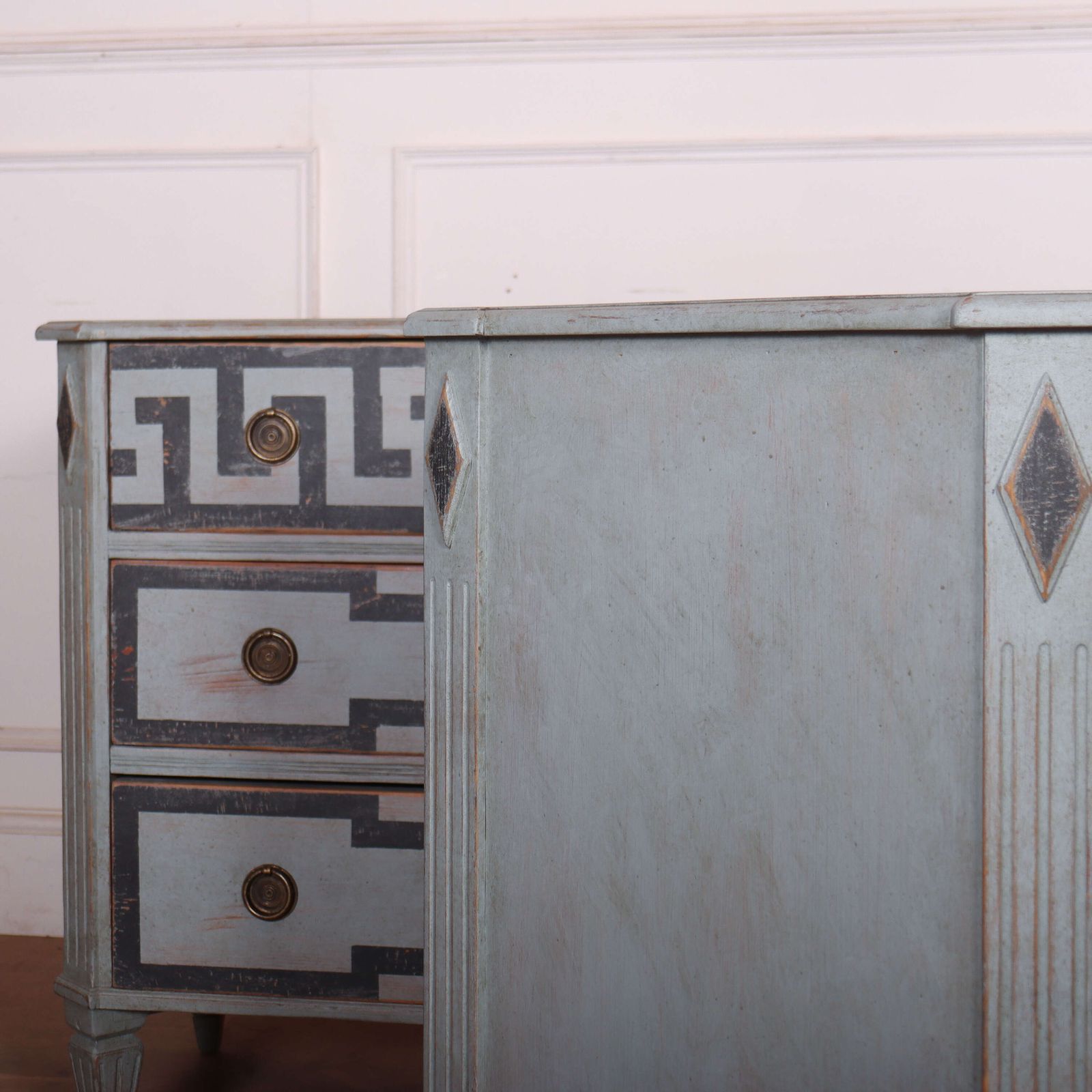 photo furniture Pair Of Swedish Painted Commodes
