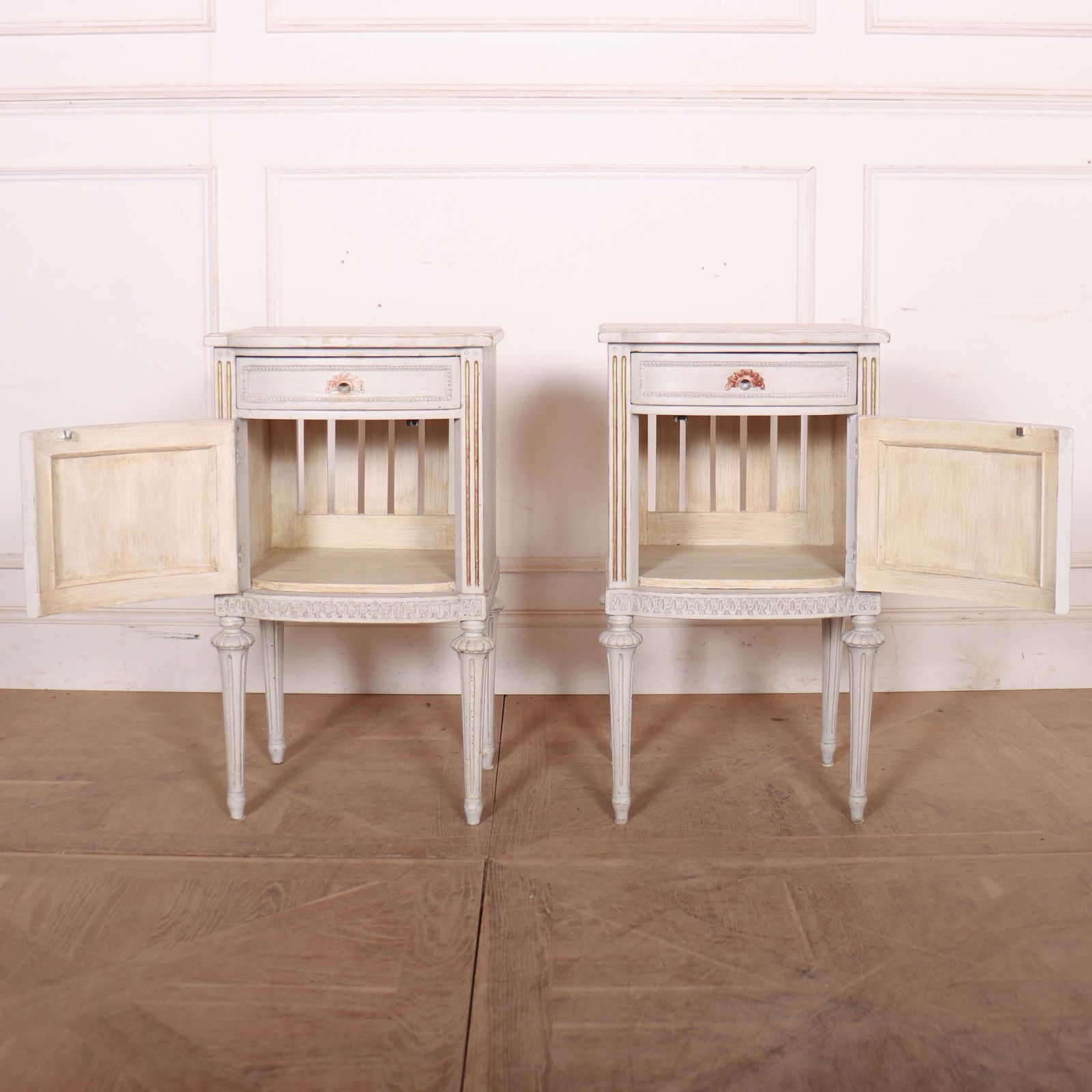 Pair Of Swedish Bedside Cupboards photo 2940.0