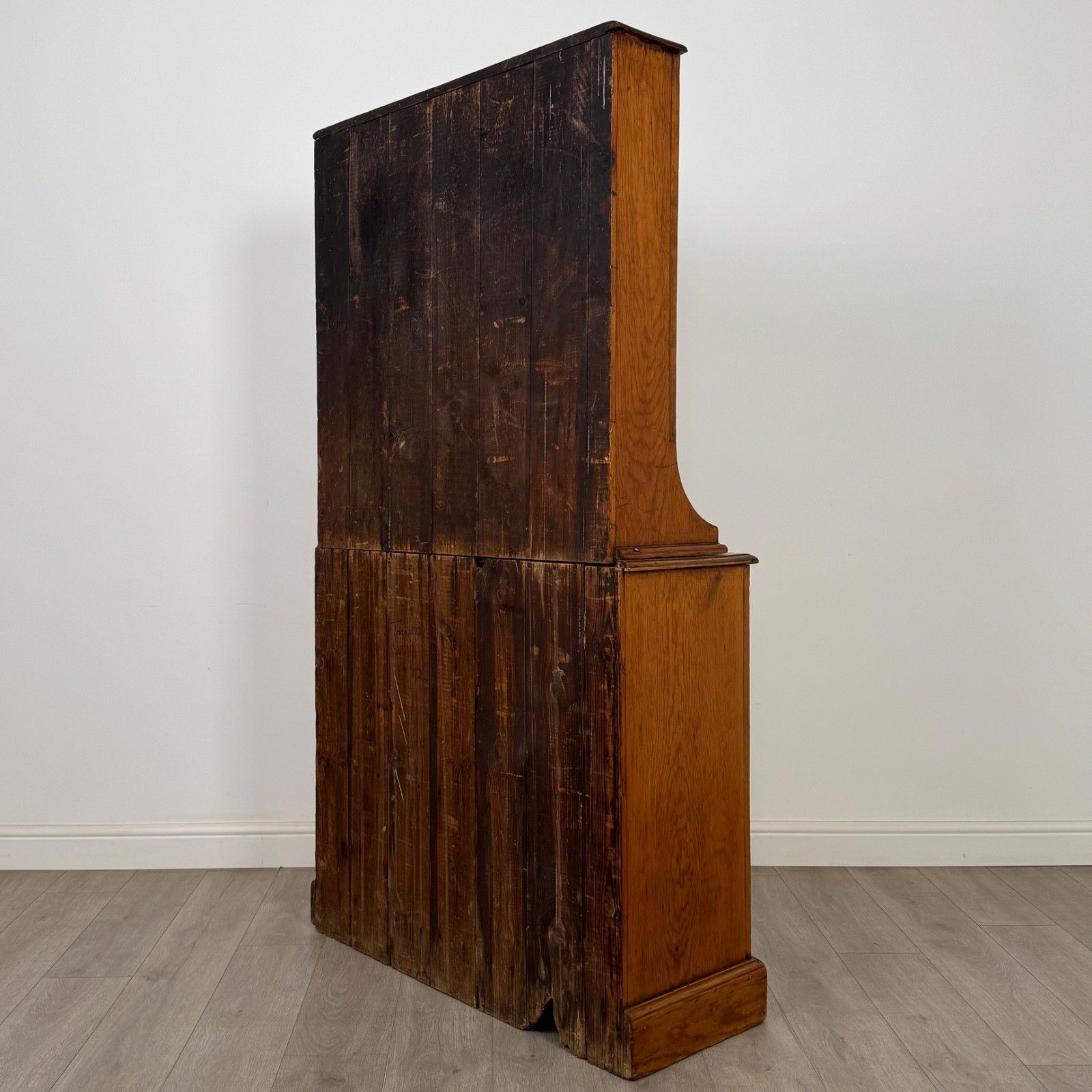 Antique 19th Century Victorian Pitch Pine Dresser ( Af 5563 ) photo vintage