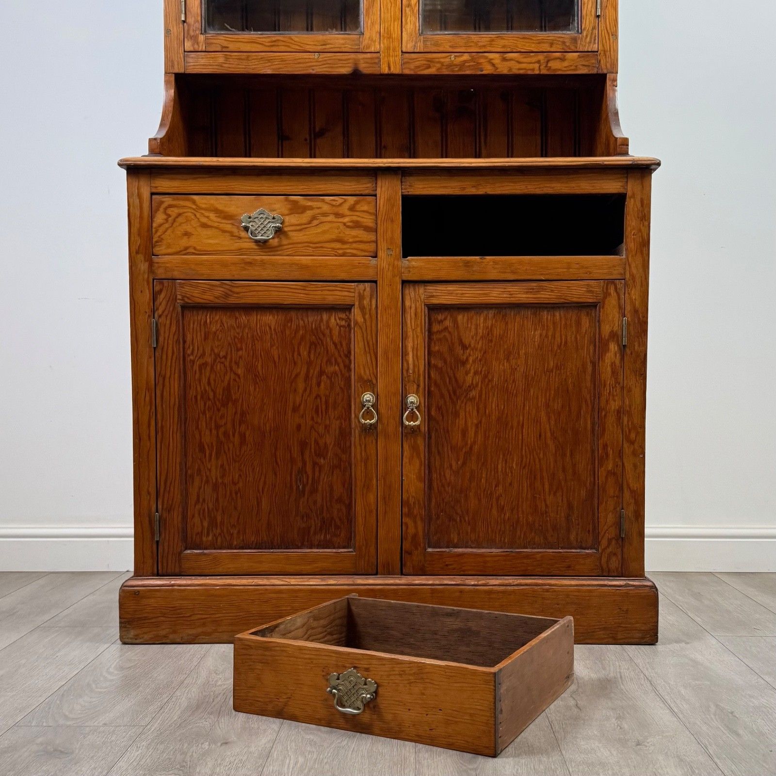 625.0 Antique 19th Century Victorian Pitch Pine Dresser ( Af 5563 ) photo