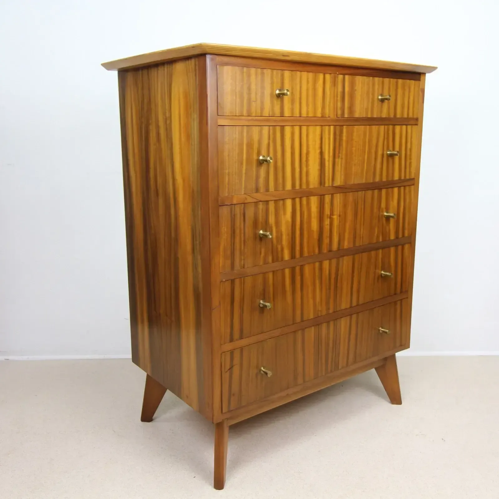 Mid Century Morris Of Glasgow Cumbrae Furniture 6 Drawers Chest Of Drawers   Made In Scotland photo furniture