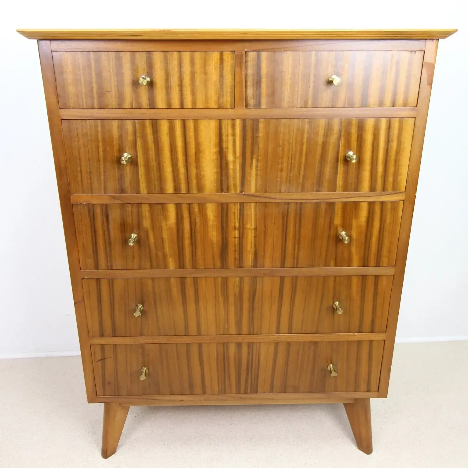 Mid Century Morris Of Glasgow Cumbrae Furniture 6 Drawers Chest Of Drawers   Made In Scotland photo Furniture