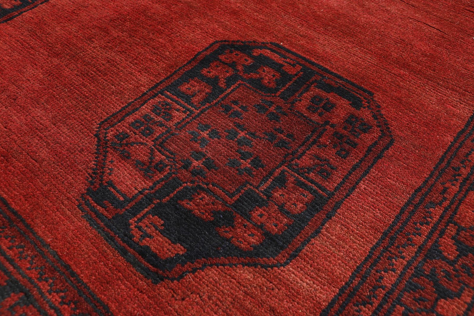 Beautiful Bokhara Hand Knotted Geometric Area Rug 5x6 photo Textiles