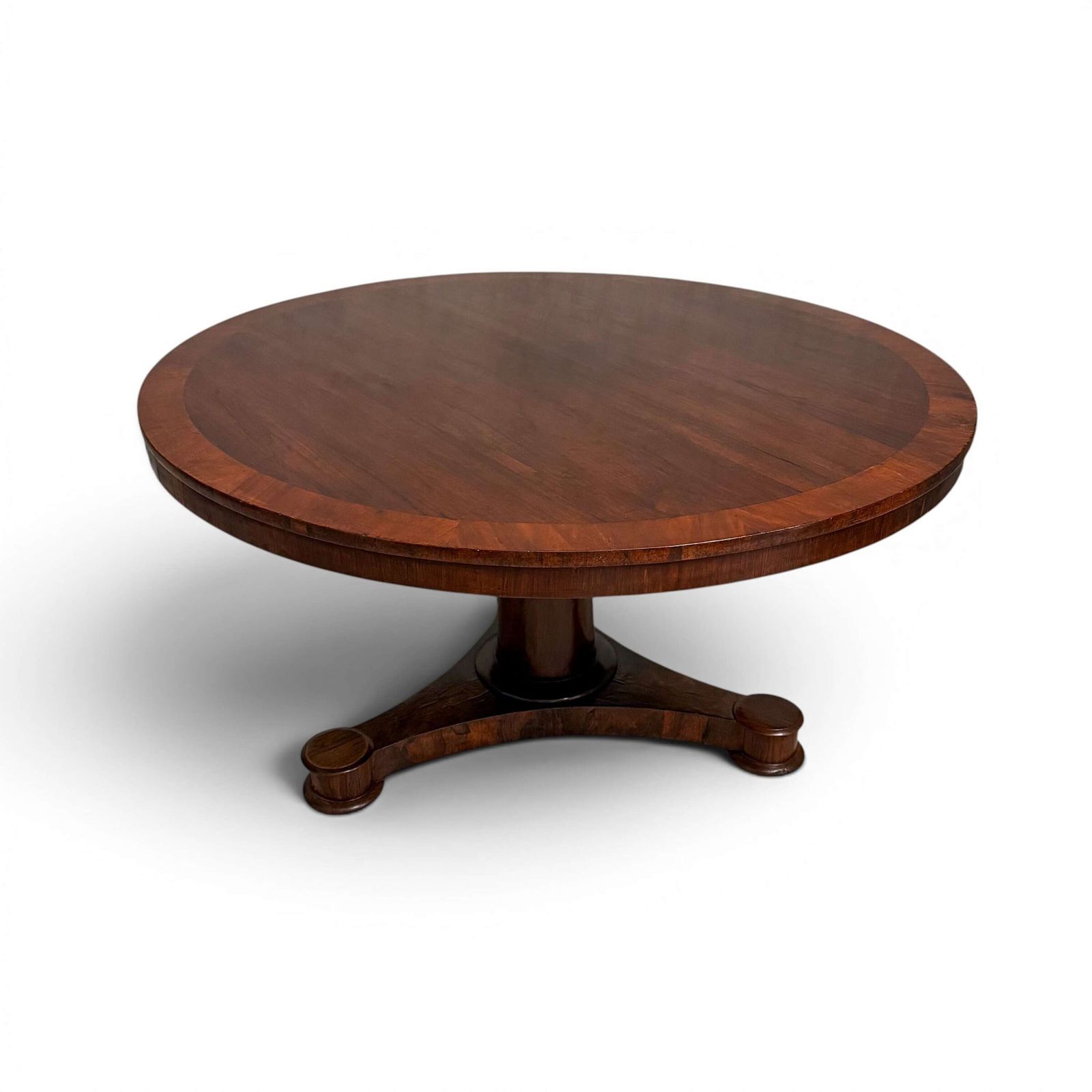 William IV Rosewood Tilt‑Top Dining/Centre Table With Yew Wood Crossbanding, C.1830–37