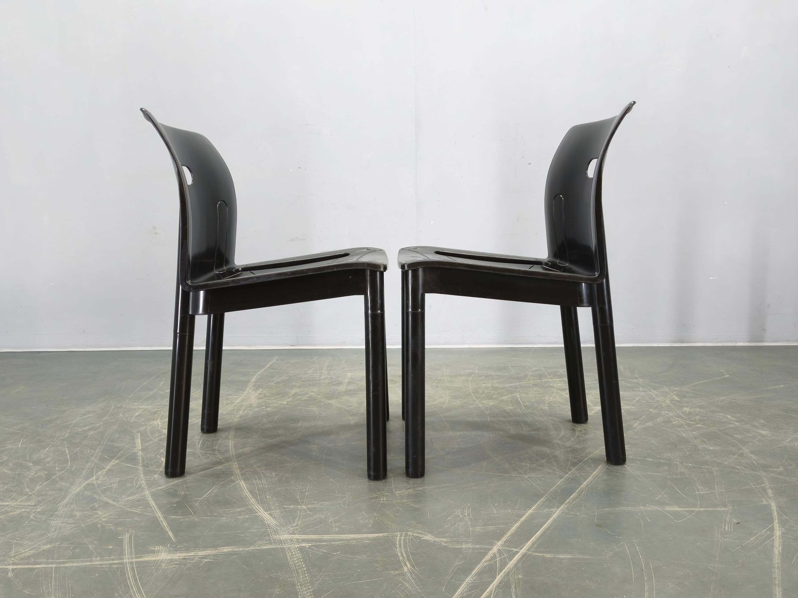 Set Of 4 Kartell Model 4870 Chairs By Anna Castelli Ferrieri photo vinterior