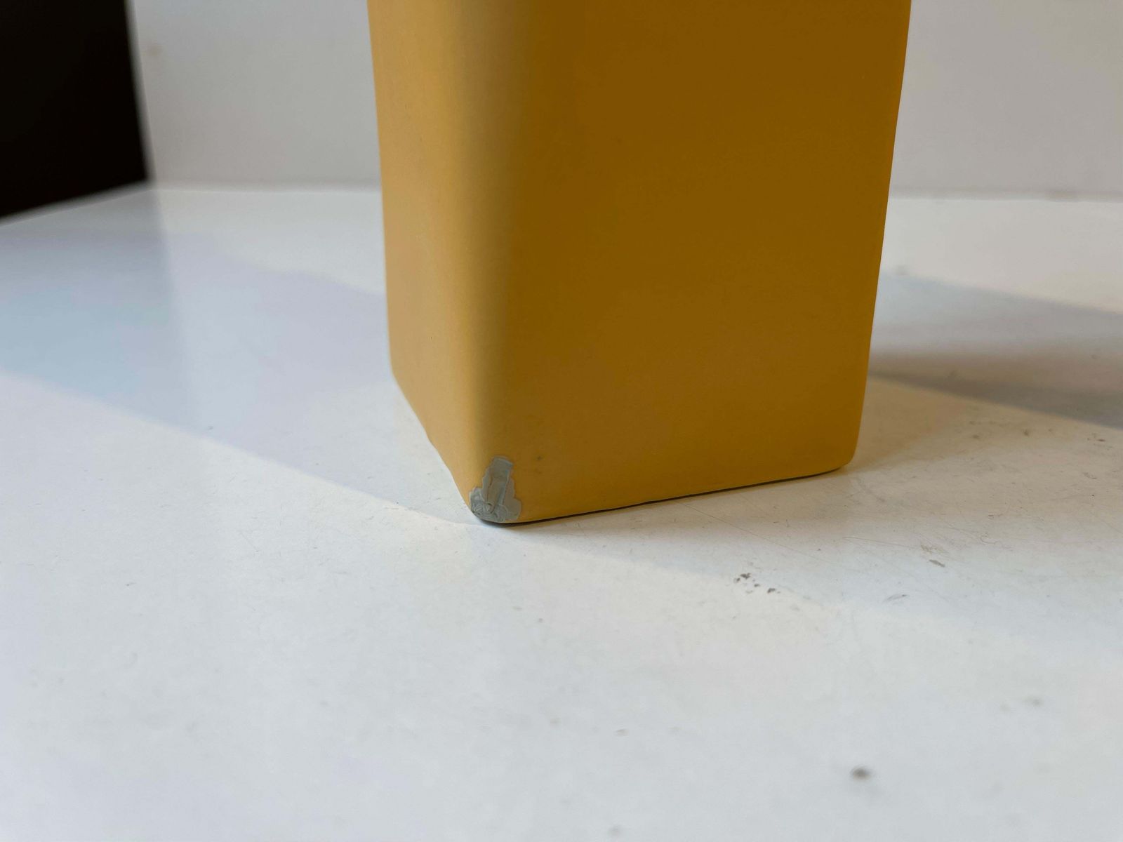 German Post Moddern Yellow Ceramic Vases 'The Kiss' By Asa, 1980s photo buy