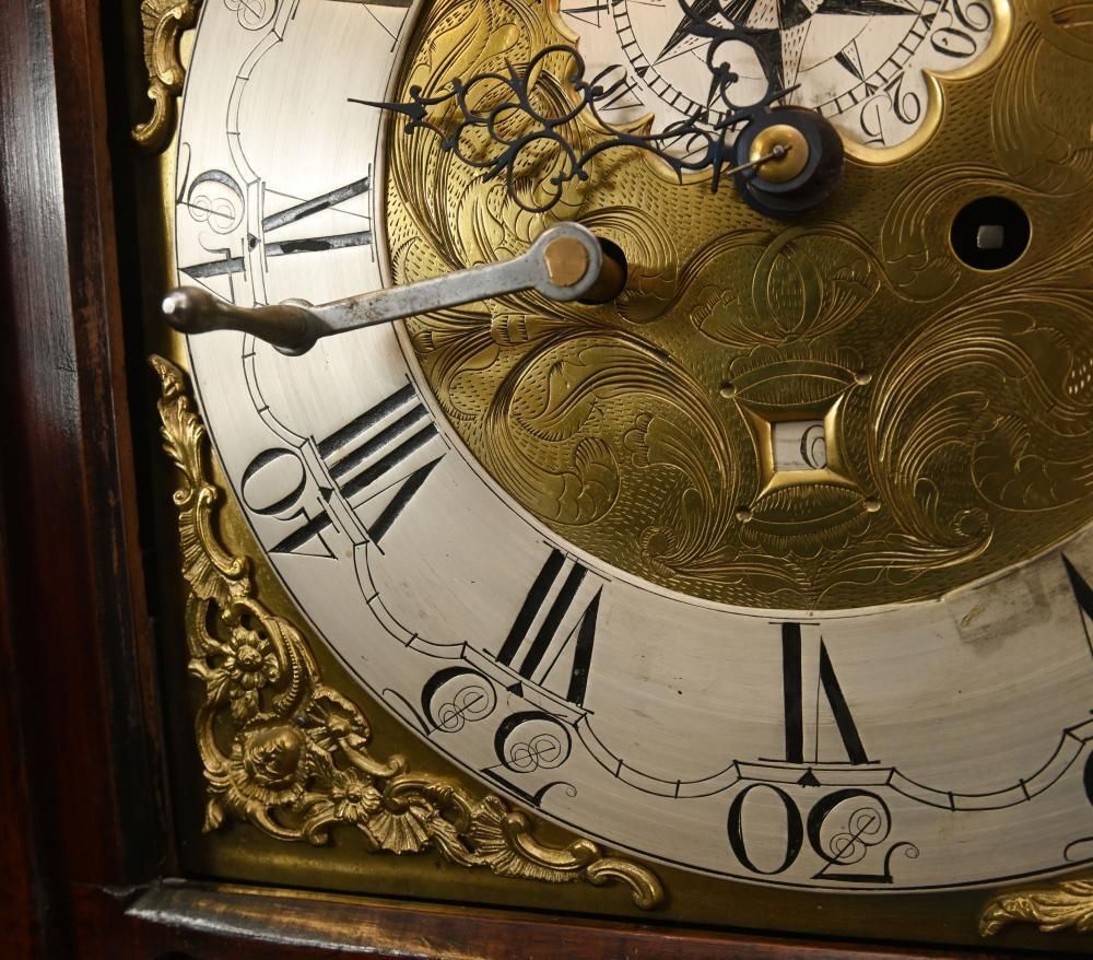photo furniture Georgian Scottish Grandfather Clock Longcase Matt Wylie Paisley 1780