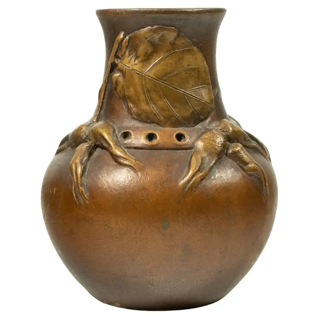 Henri Laurent Desrousseaux (1862 1906), L'Isle-Adam : vase Art Nouveau français